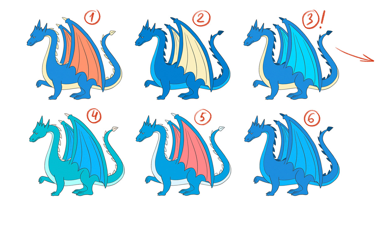 Иллюстрации для книги "Dragon searches for a new home" — Изображение №4 — Иллюстрация, Графика на Dprofile