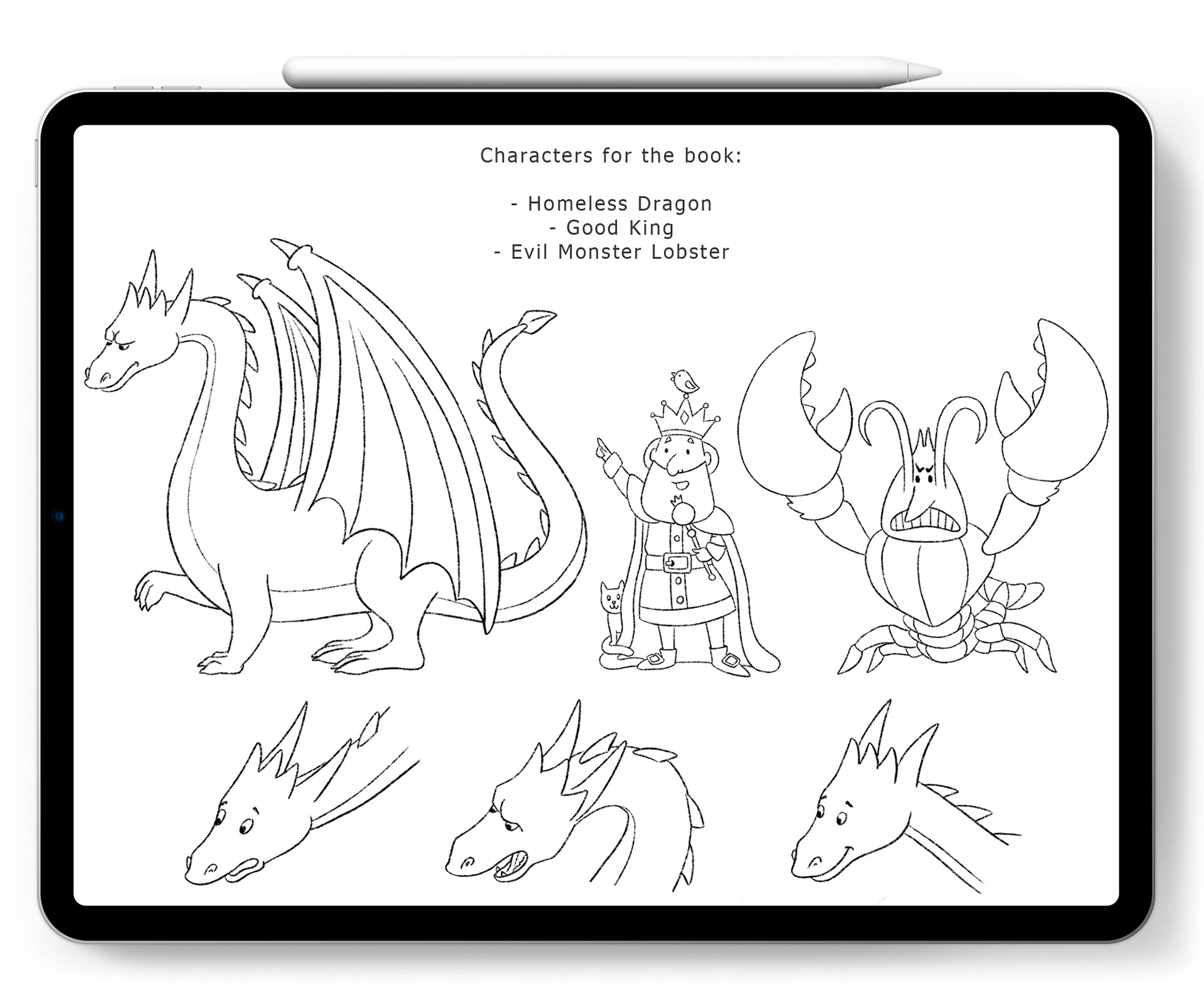 Иллюстрации для книги "Dragon searches for a new home" — Изображение №3 — Иллюстрация, Графика на Dprofile
