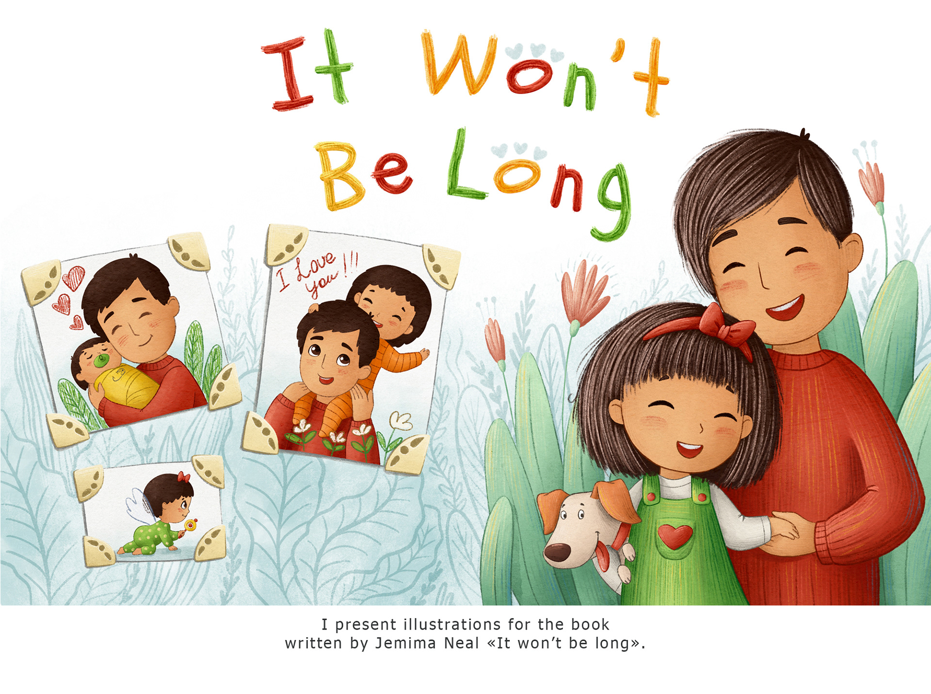 Иллюстрации для книги "It won't be long" — Изображение №1 — Иллюстрация, Графика на Dprofile