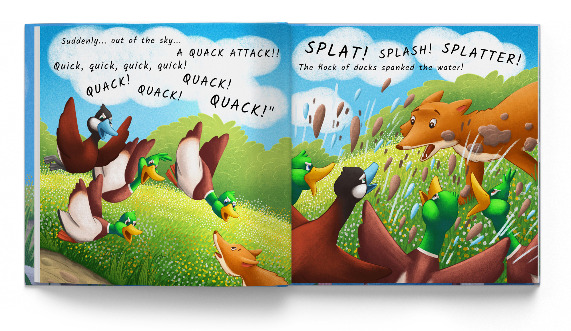 Quack along with Zack, Mack and Jack. Книжные иллюстрации. — Изображение №18 — Иллюстрация на Dprofile