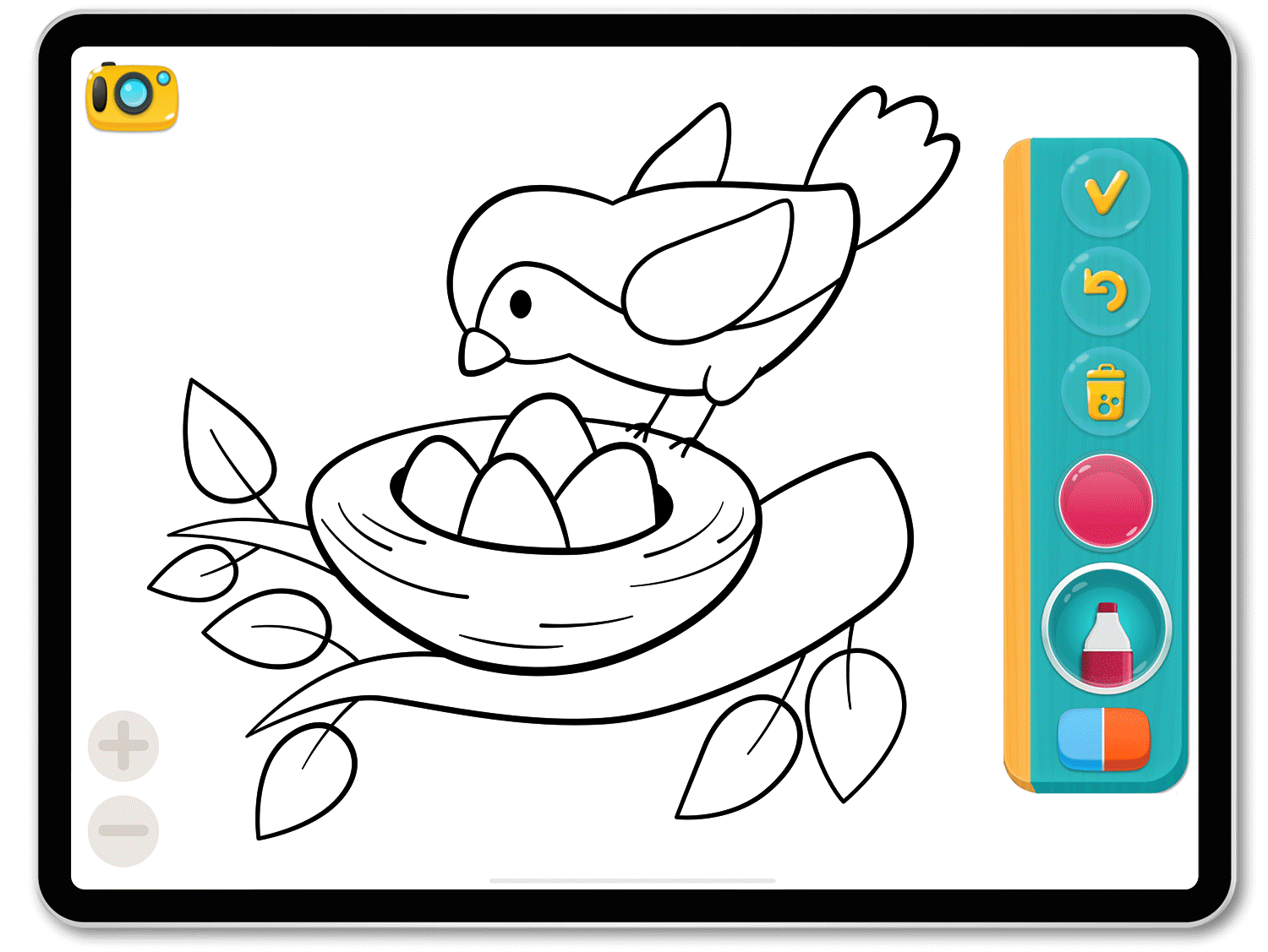 Раскраски для приложения "Baby coloring book" — Изображение №5 — Иллюстрация, Графика на Dprofile