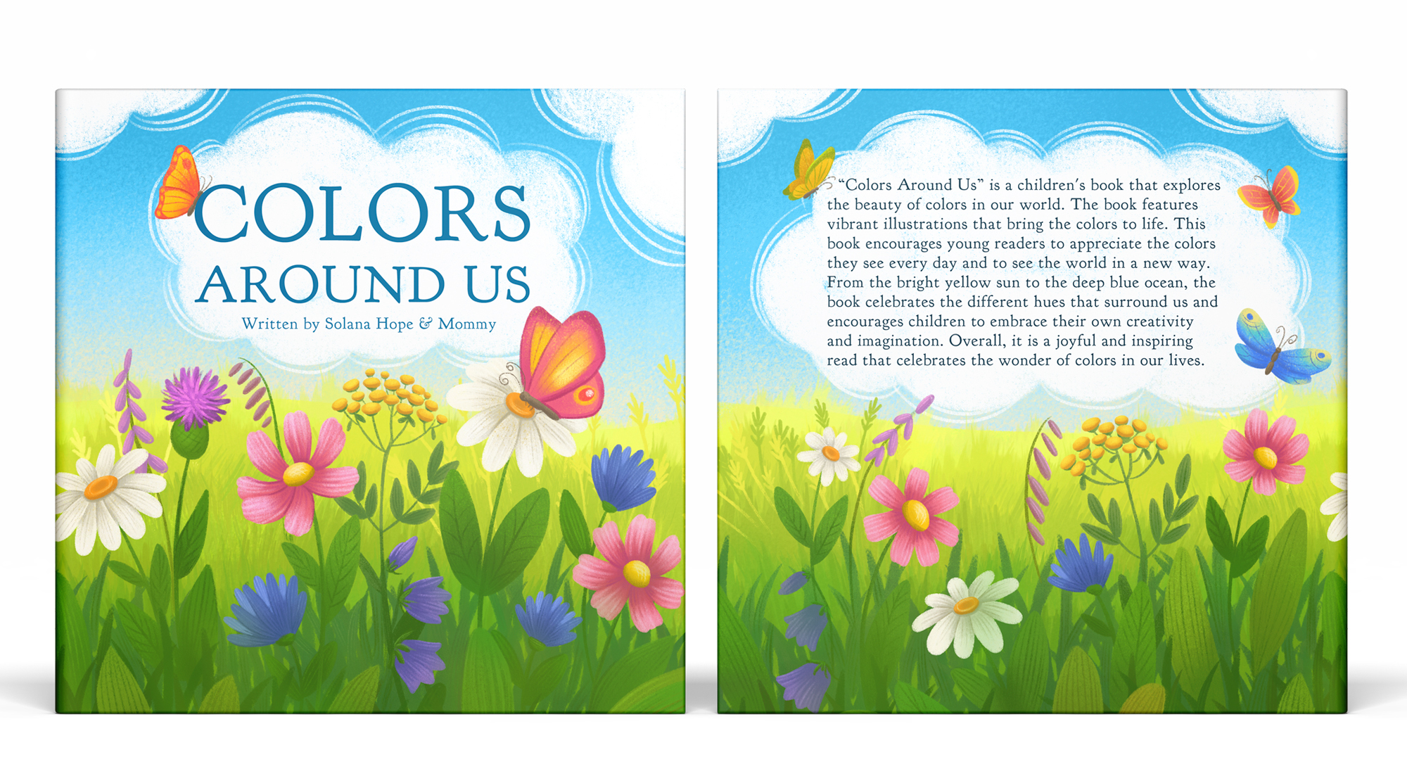 "Colors Around Us". Children's book illustrations. — Изображение №9 — Иллюстрация на Dprofile