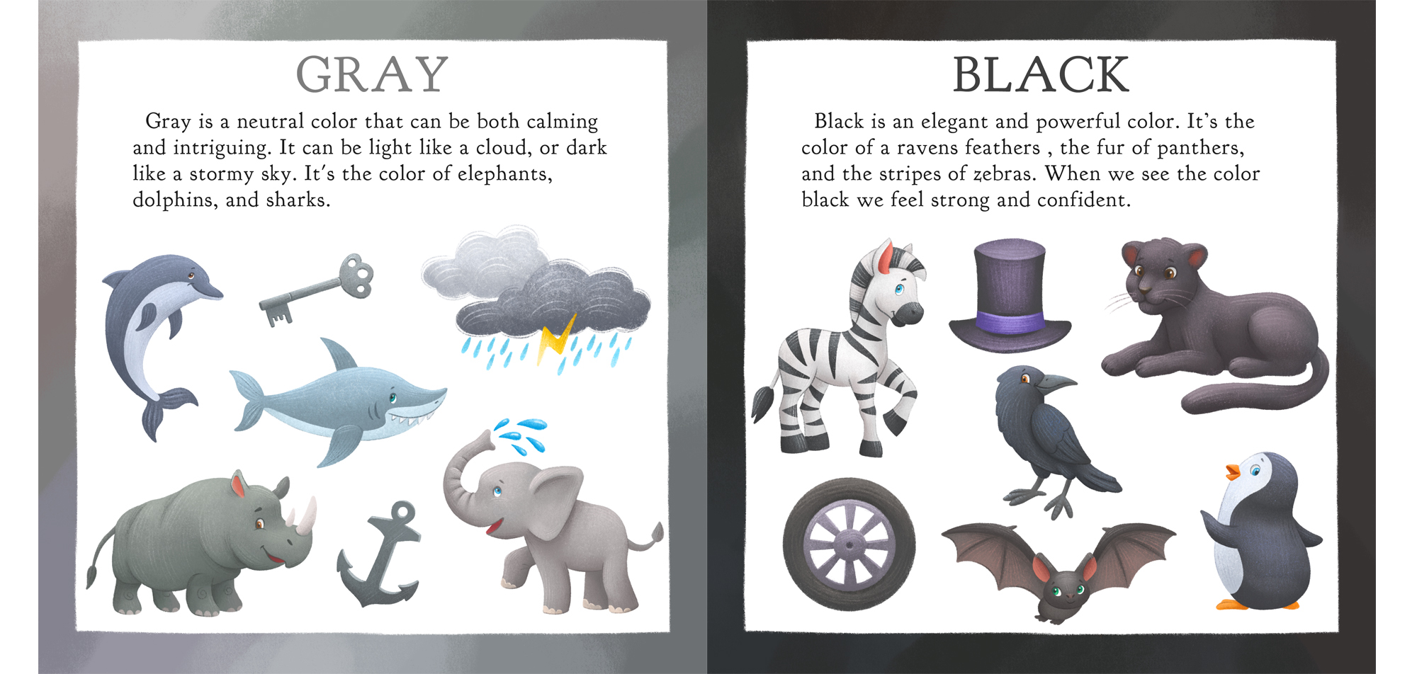 "Colors Around Us". Children's book illustrations. — Изображение №6 — Иллюстрация на Dprofile
