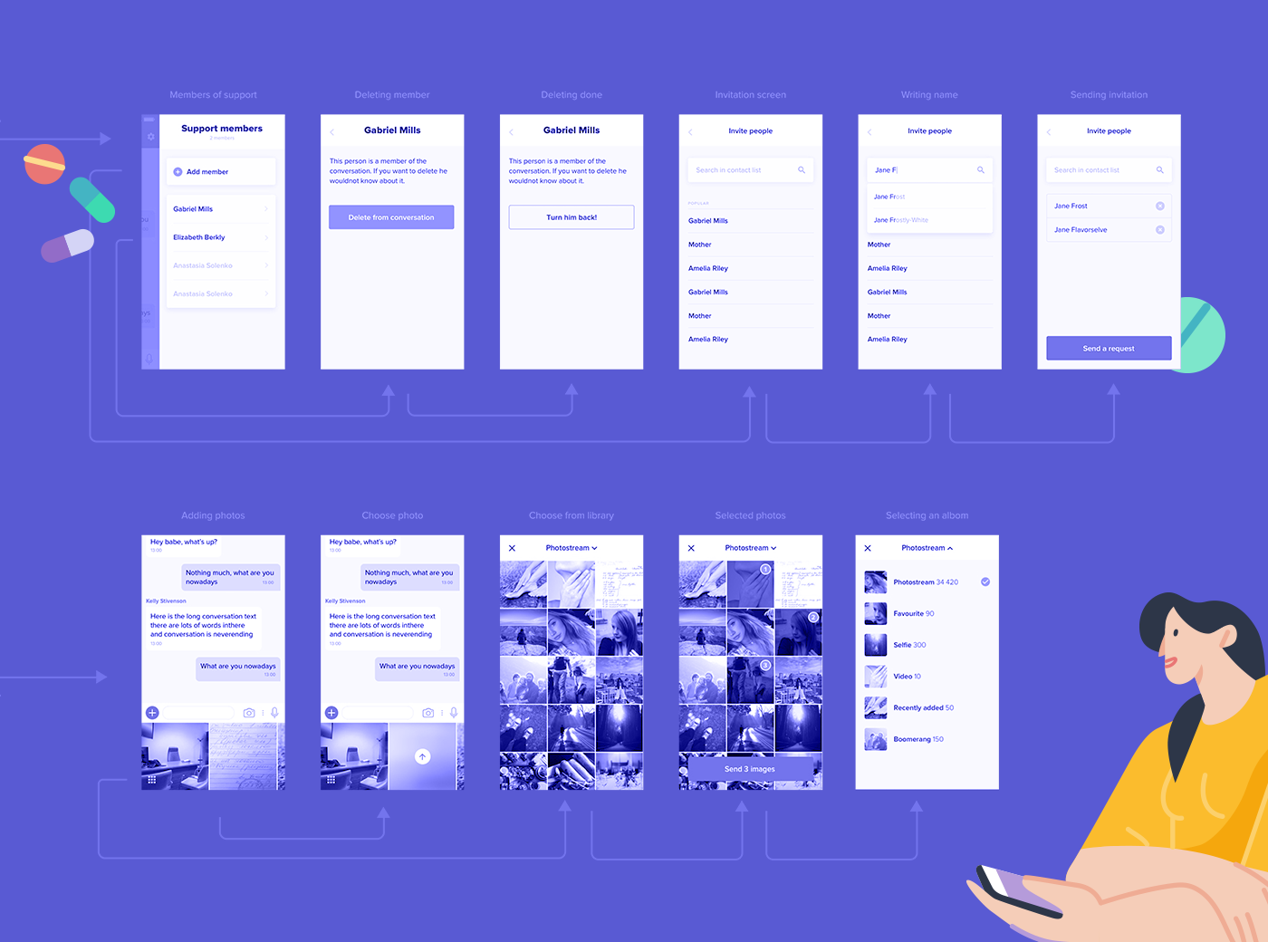 Medcorder App — Изображение №5 — Интерфейсы, Брендинг на Dprofile