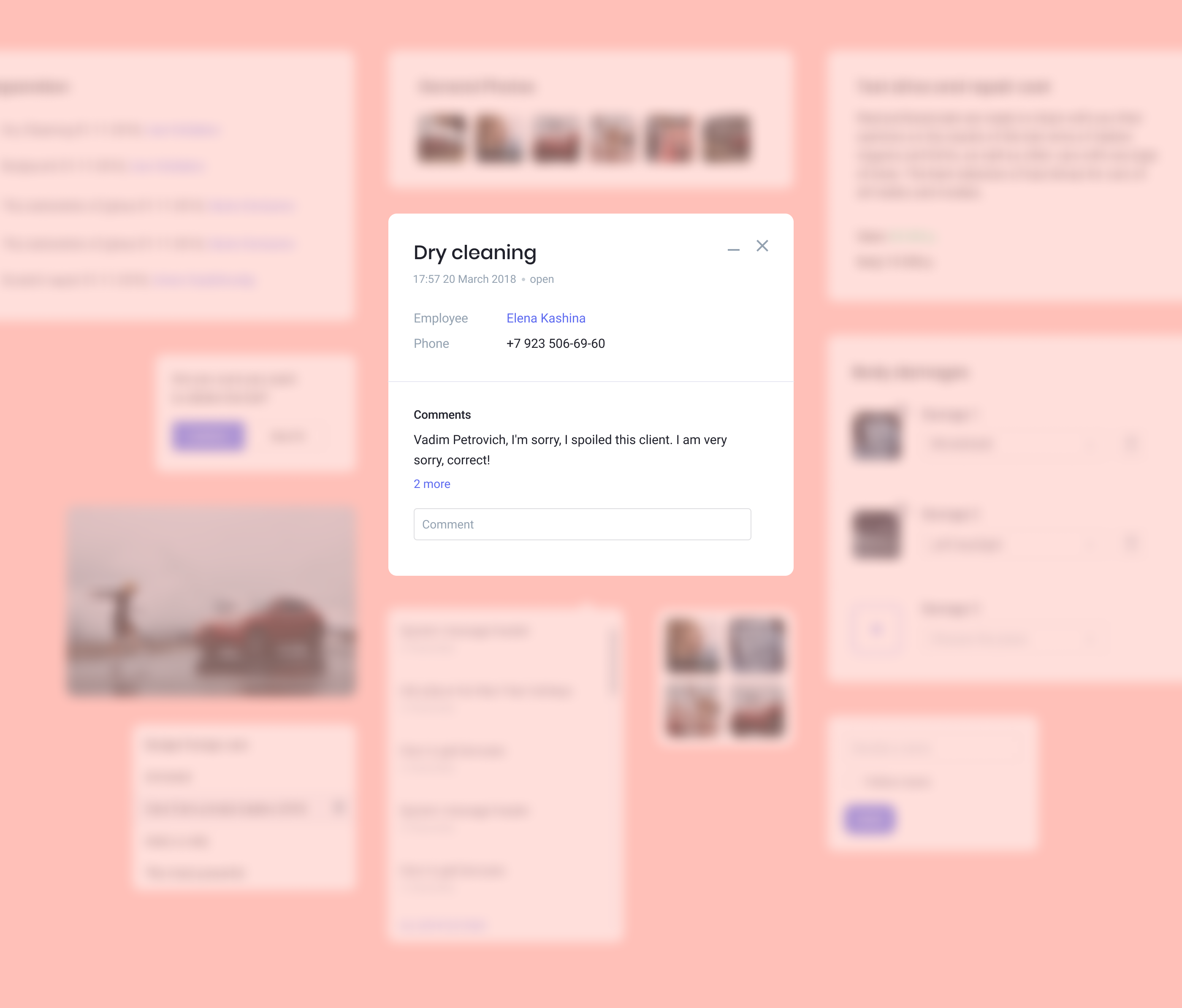 Fresh Auto CRM — Изображение №5 — Интерфейсы на Dprofile