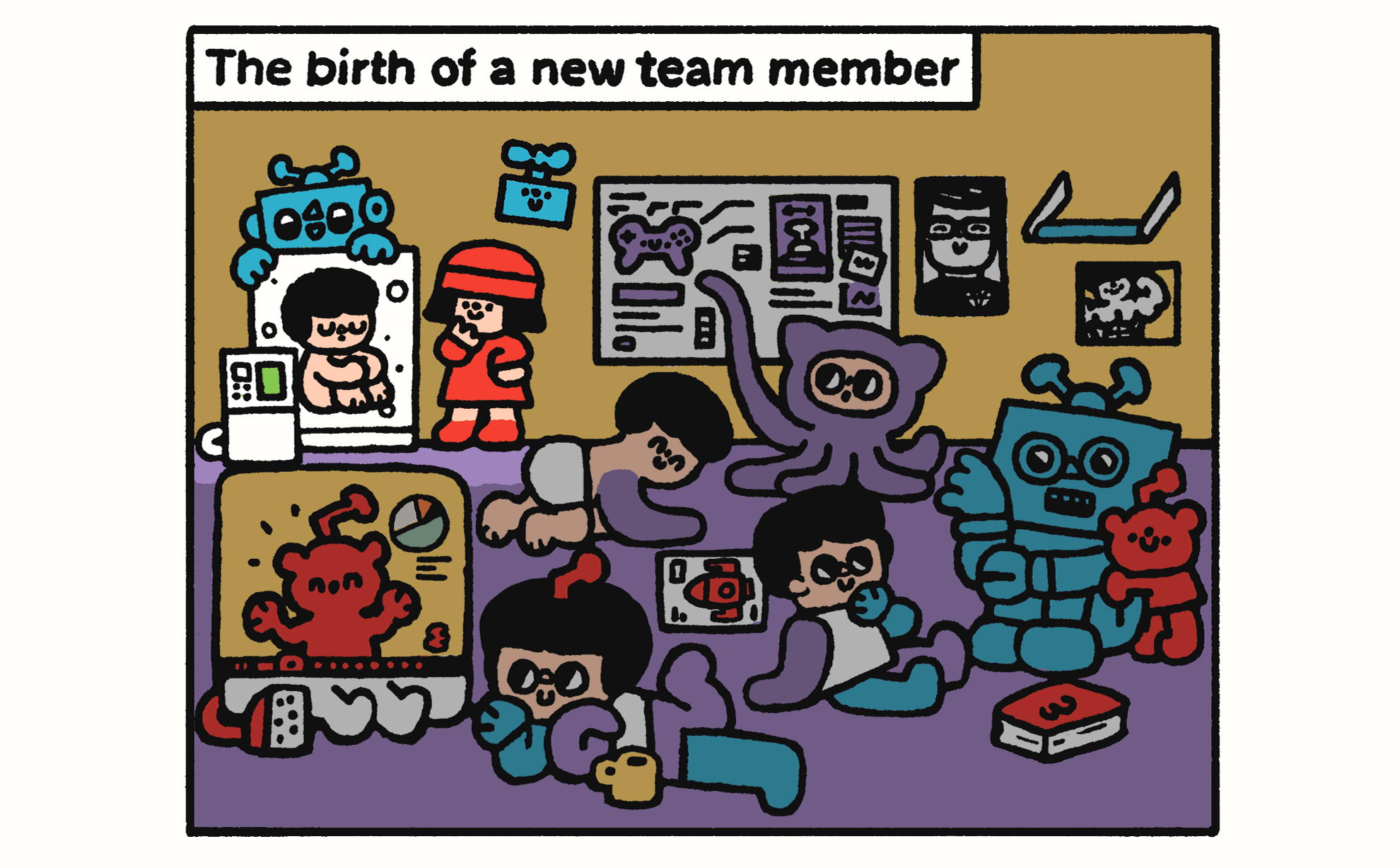 Evrone Annyversaries Postcards — Изображение №2 — Иллюстрация, Графика на Dprofile