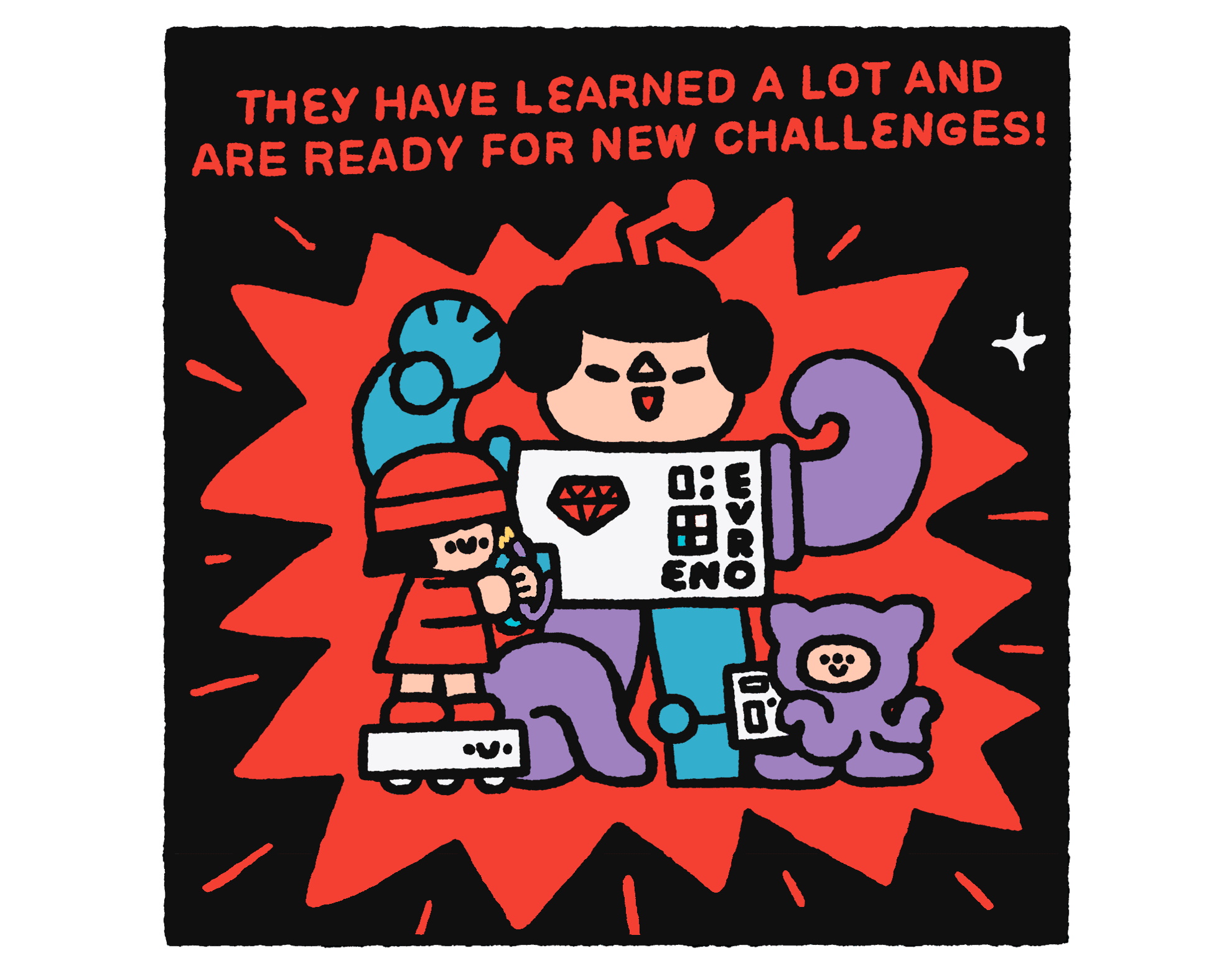 Evrone Annyversaries Postcards — Изображение №3 — Иллюстрация, Графика на Dprofile