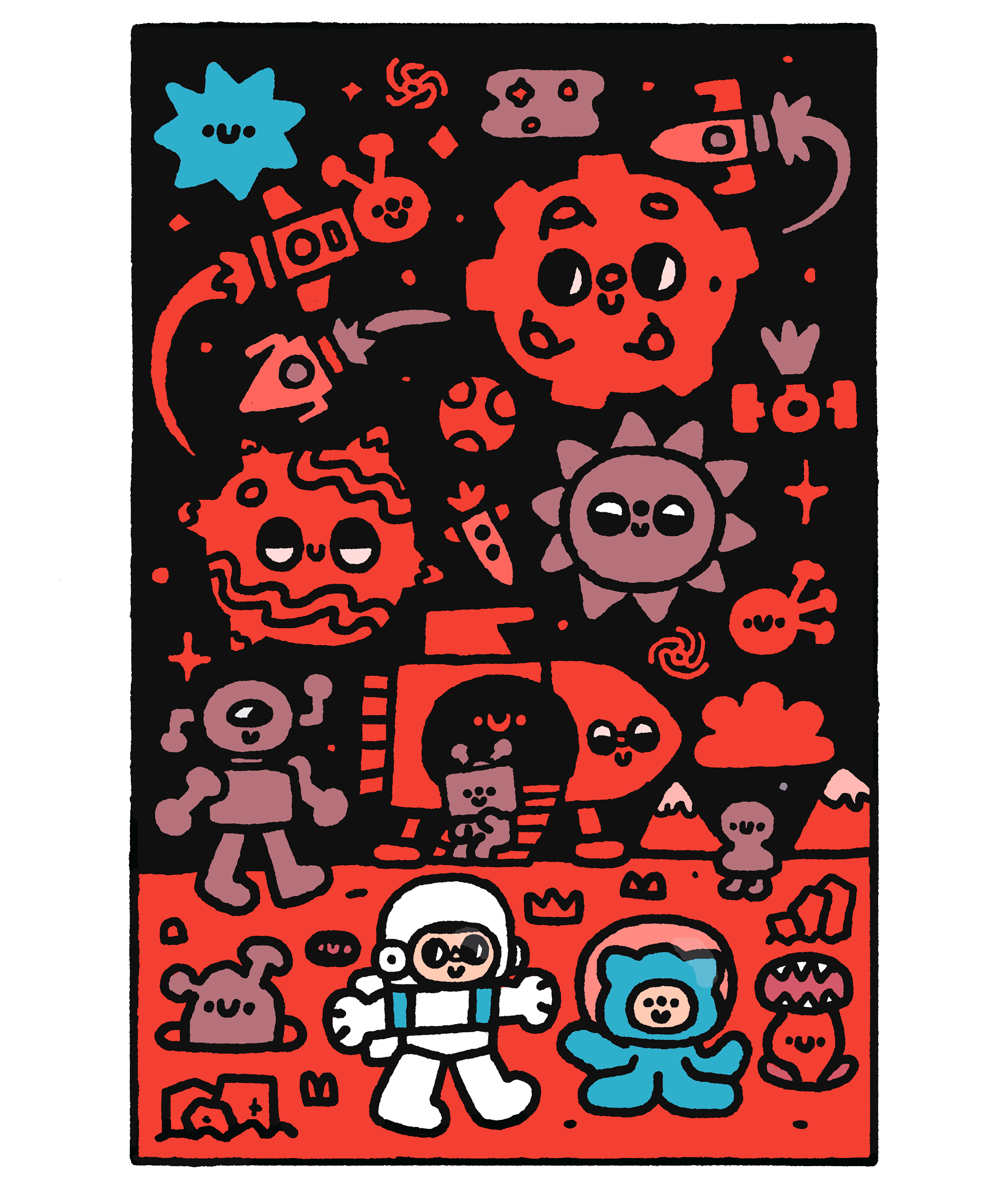 Evrone Annyversaries Postcards — Изображение №11 — Иллюстрация, Графика на Dprofile
