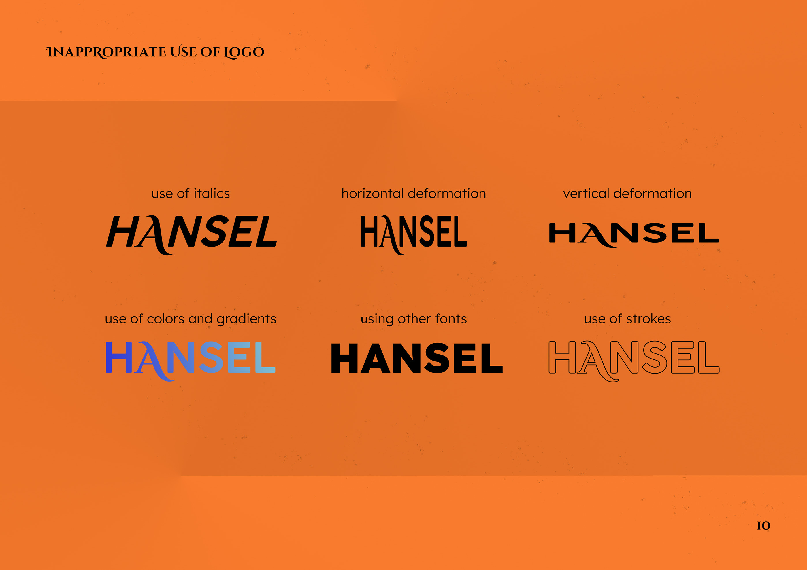 HANSEL​​​​ Guideline — Изображение №33 — Брендинг, Графика на Dprofile