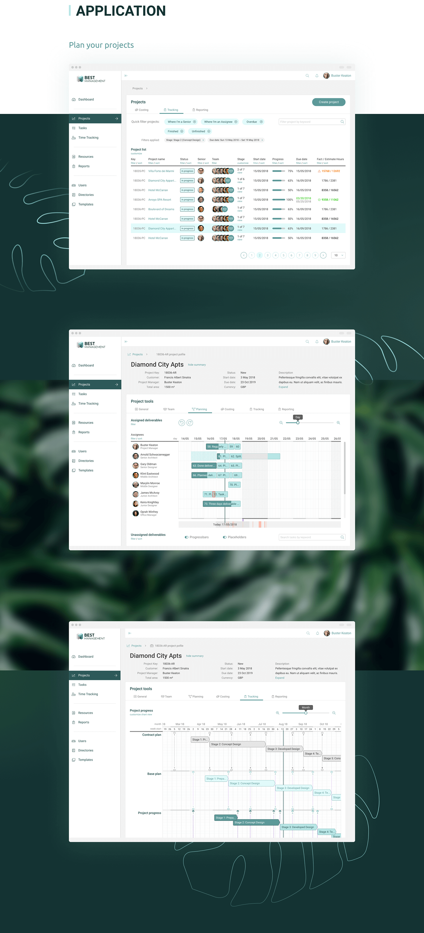 Best Management Task manager — Изображение №3 — Интерфейсы на Dprofile