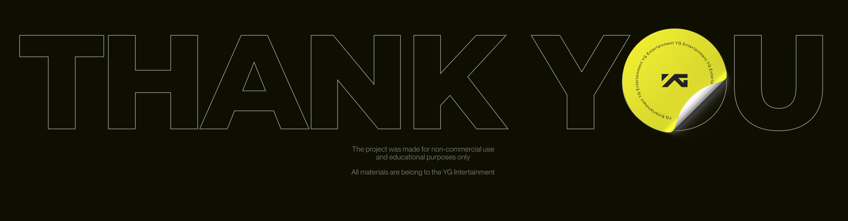 YG Intertainment – design concept of corporate website — Изображение №9 — Интерфейсы на Dprofile