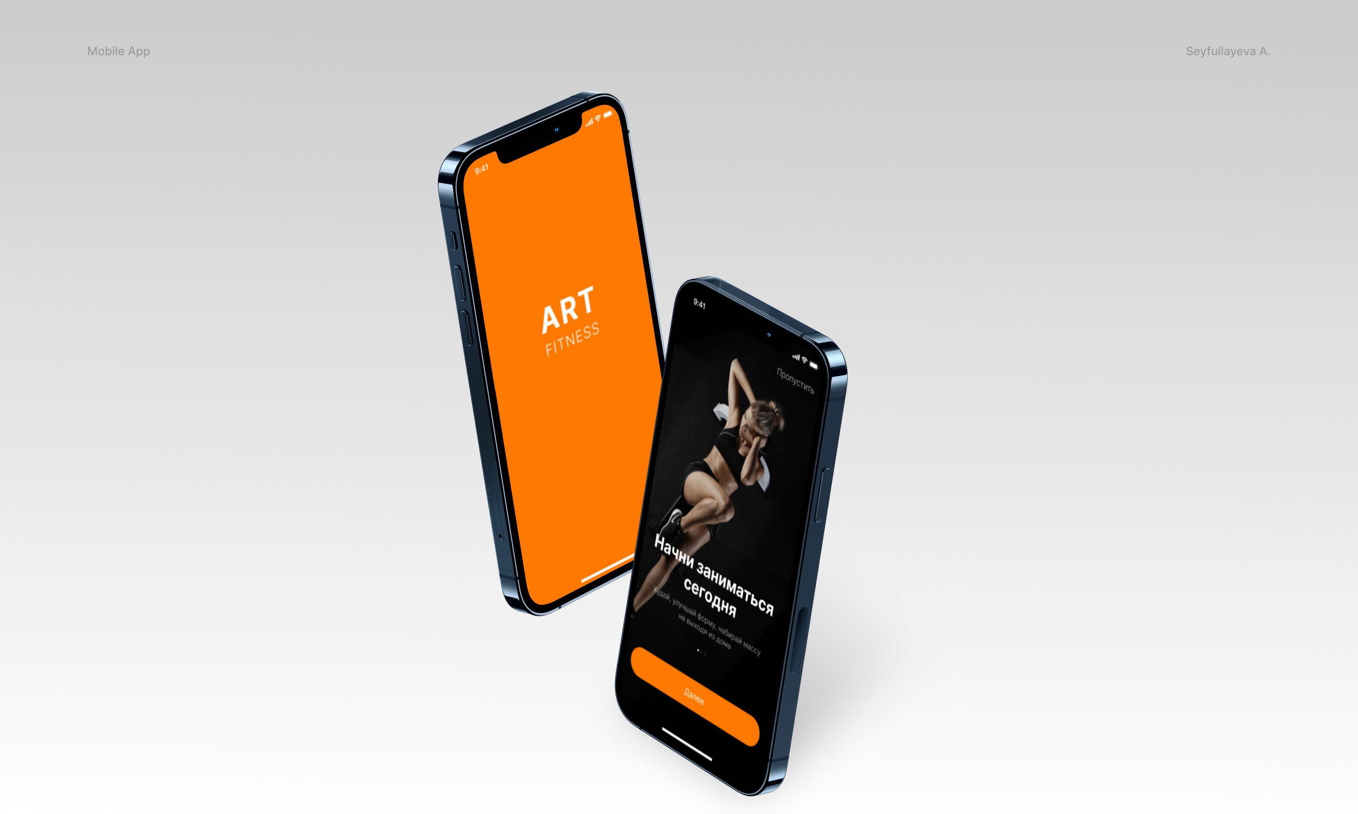 ART Fitness mobile app — Изображение №1 — Интерфейсы на Dprofile