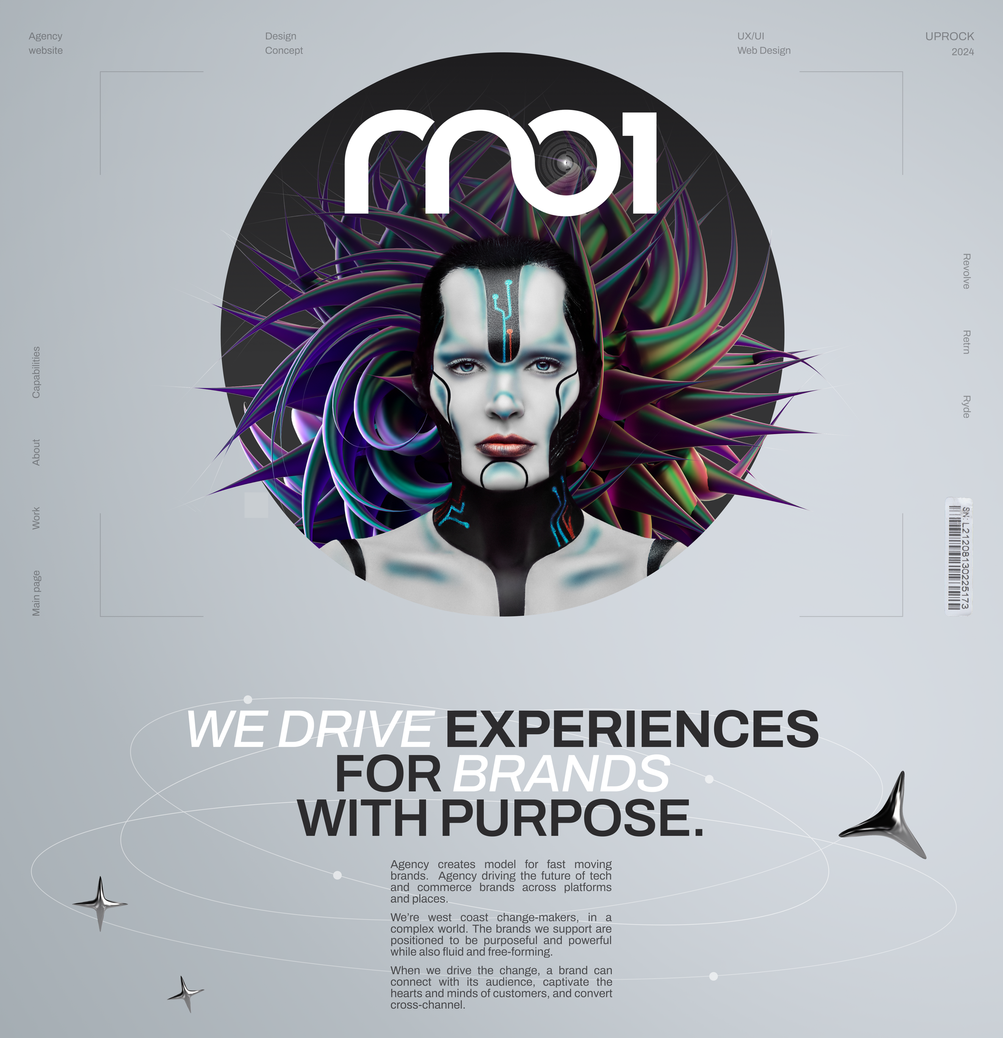 RNO1 – Studio Website Design — Изображение №1 — Интерфейсы на Dprofile