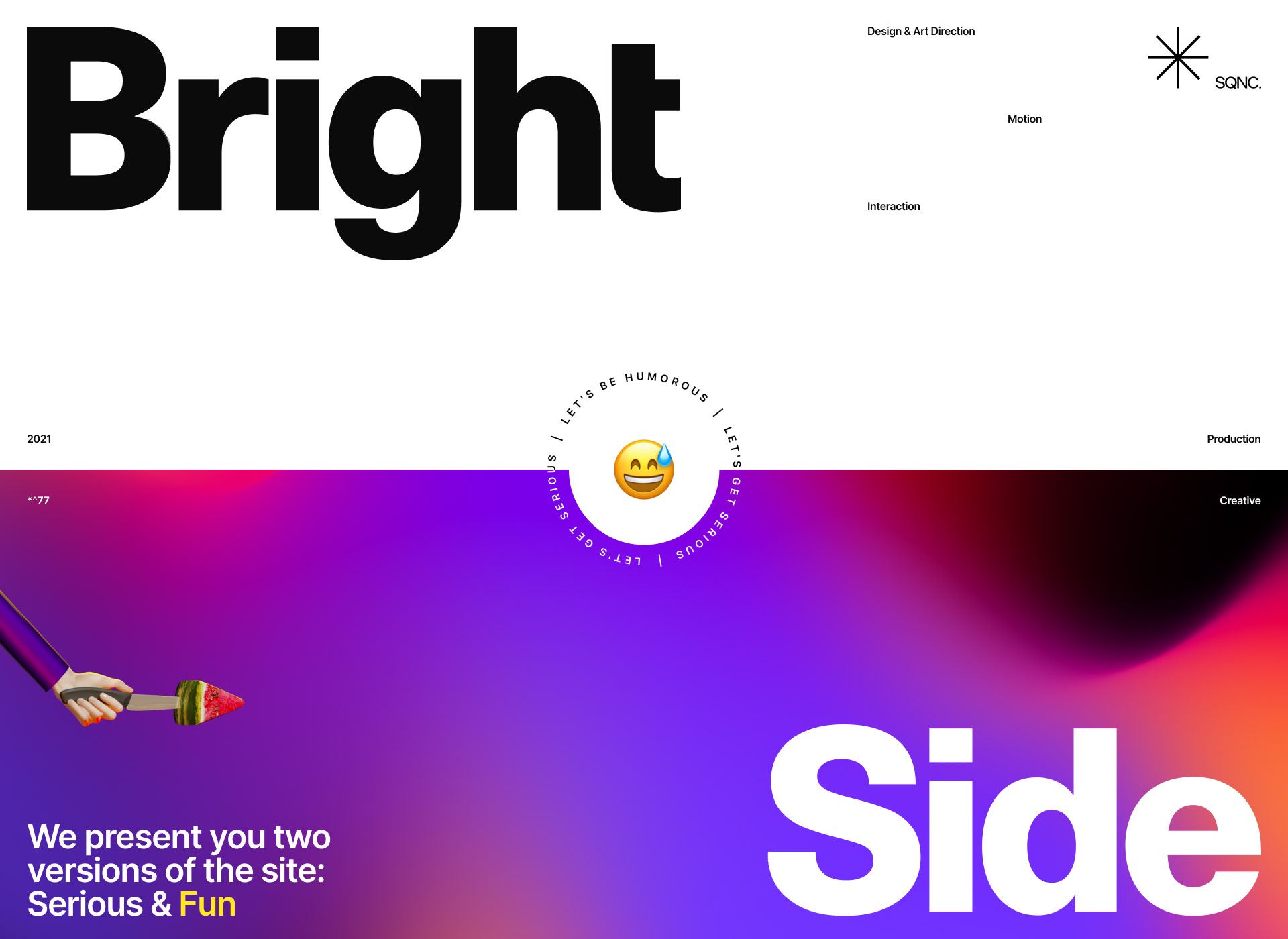 Bright Side — Website — Изображение №1 — Интерфейсы, Анимация на Dprofile
