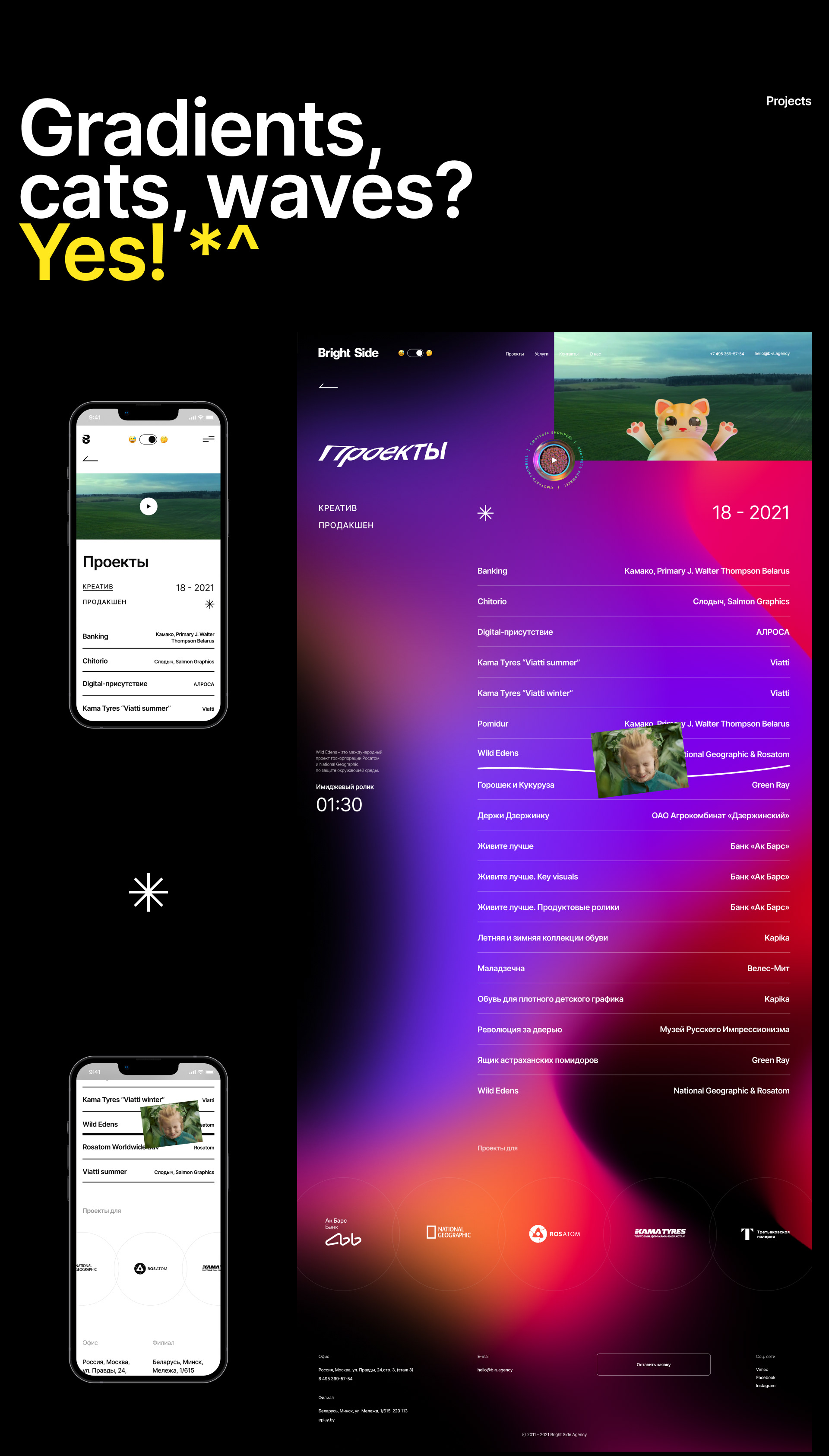 Bright Side — Website — Изображение №3 — Интерфейсы, Анимация на Dprofile