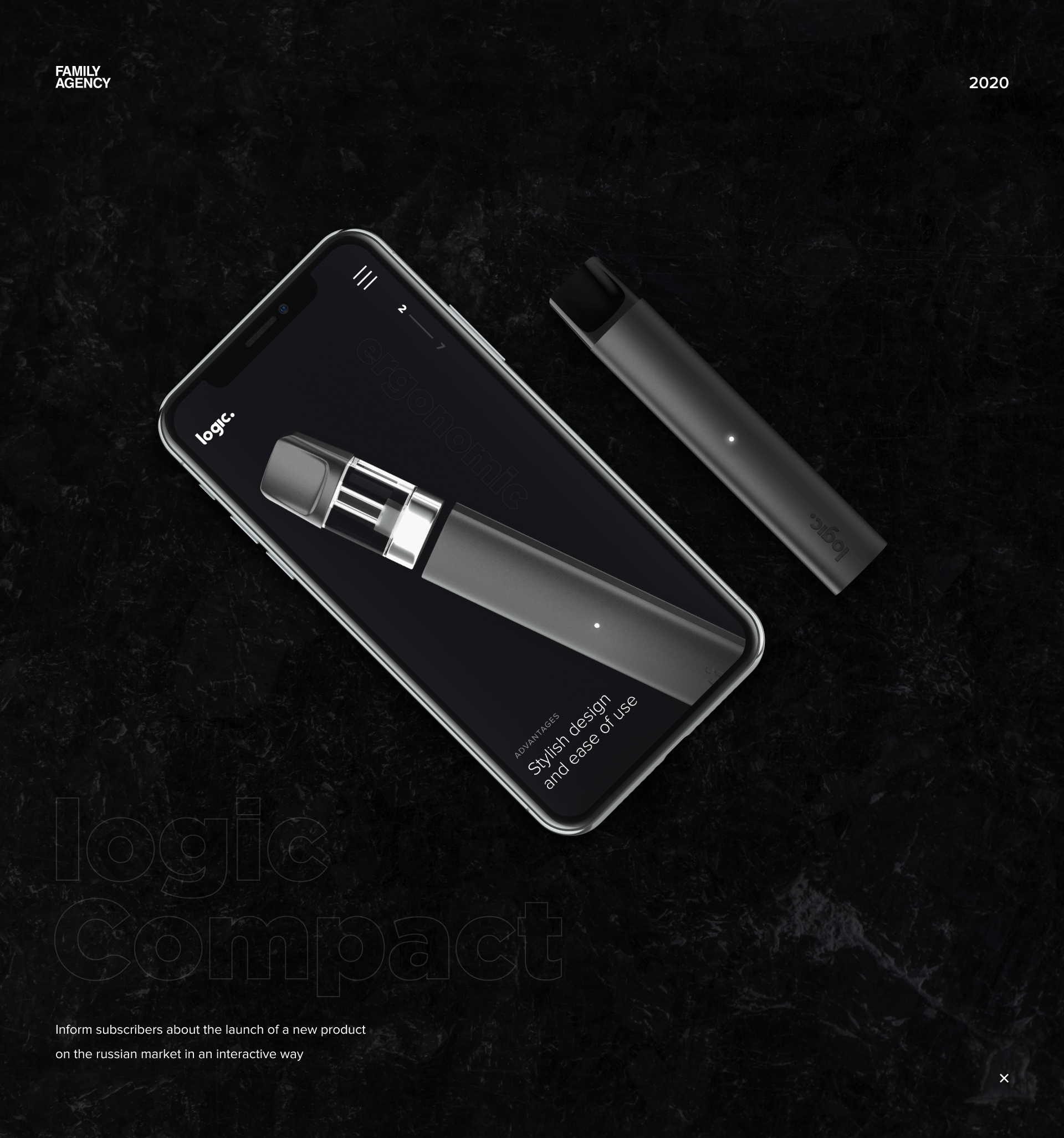 Logic Compact - Promo site — Изображение №1 — Интерфейсы, 3D, Анимация на Dprofile