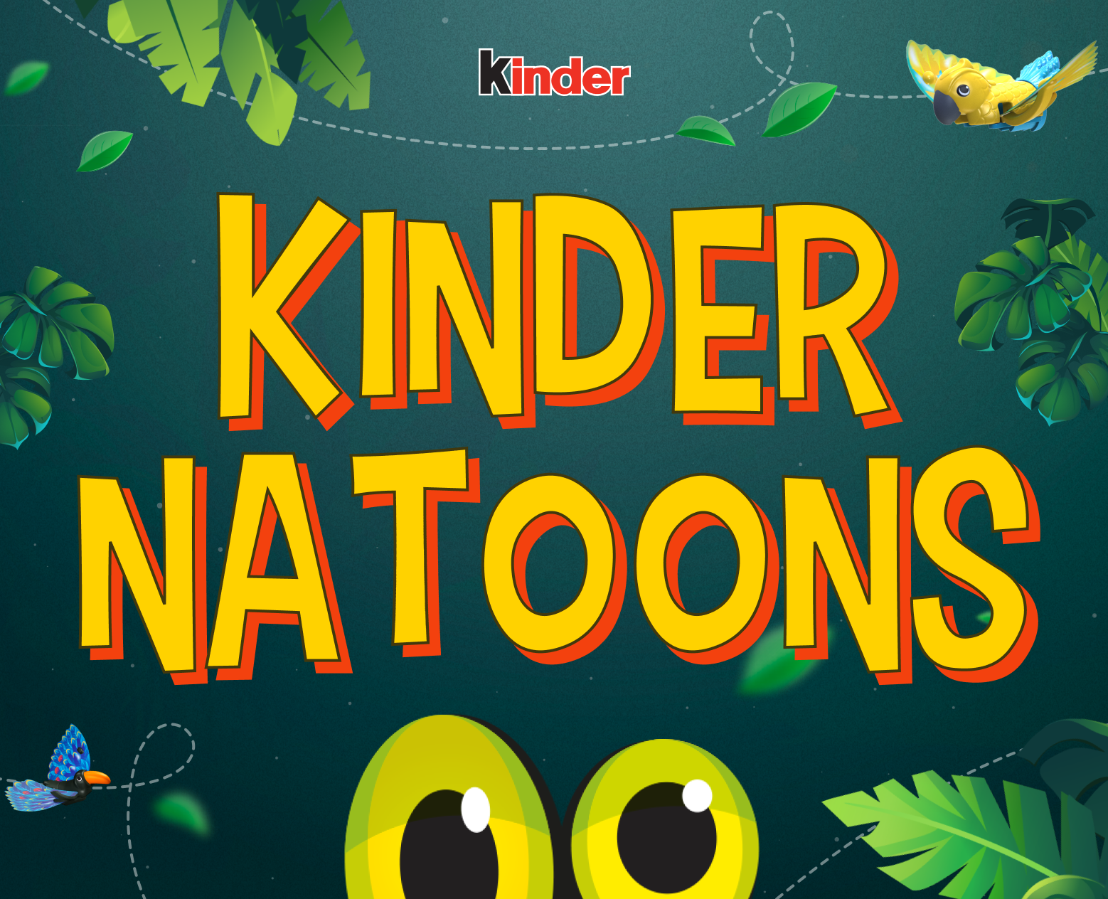 KINDER NATOONS CAMPAIGN — Интерфейсы, Брендинг, Иллюстрация на Dprofile