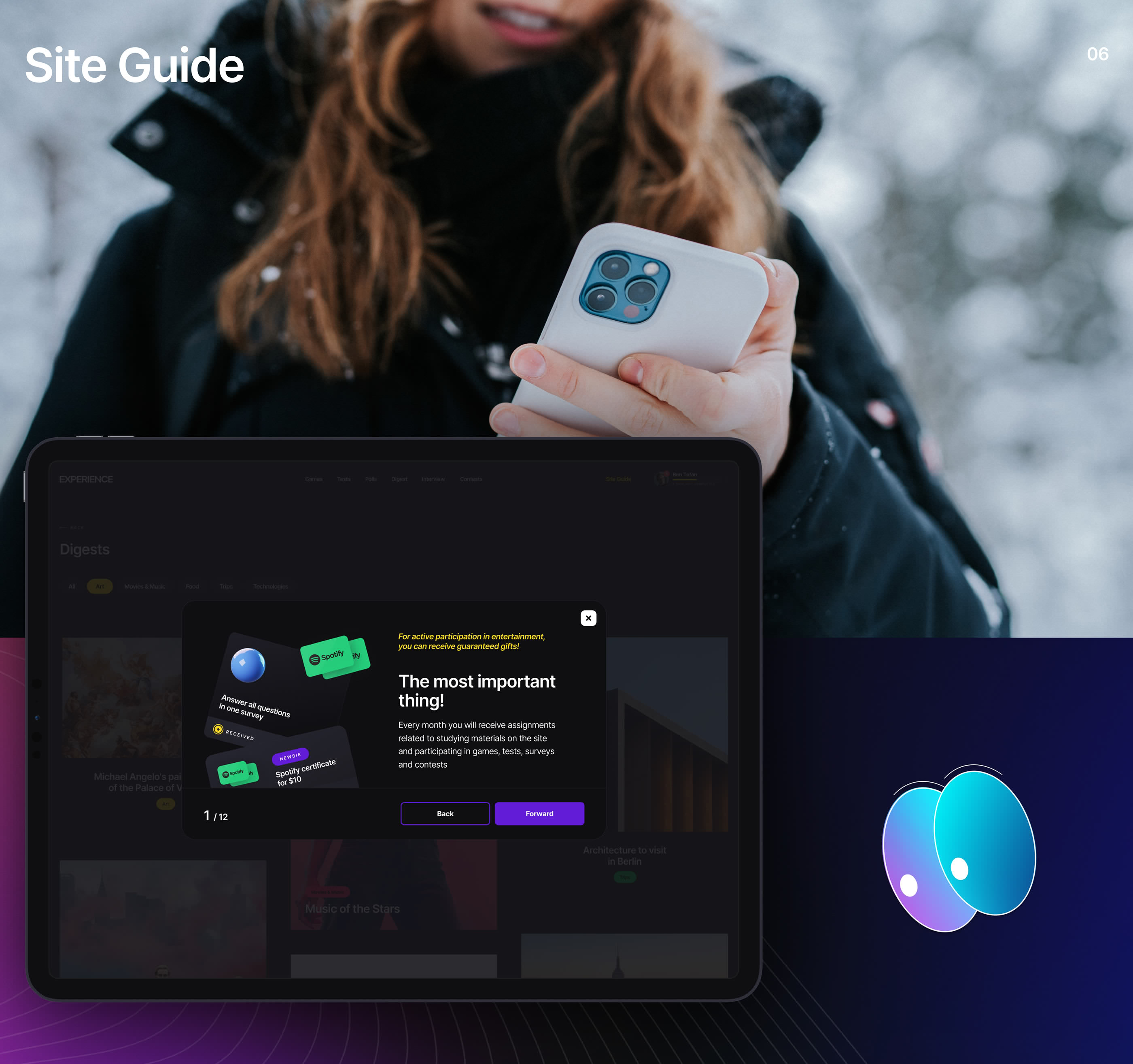 Experience — UX/UI — Изображение №16 — Интерфейсы, Графика на Dprofile