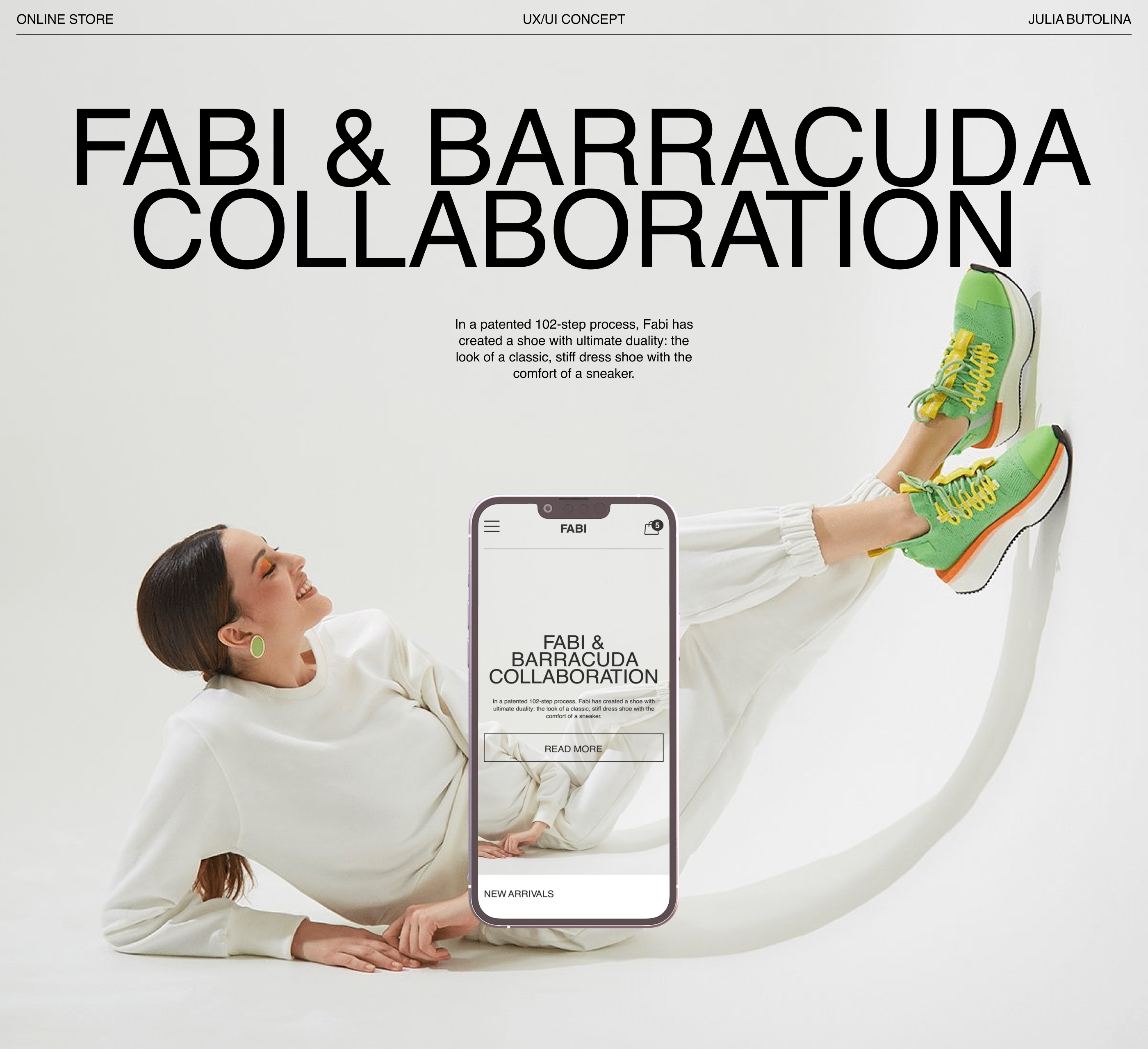 FABI | UX/UI Concept | Online Store — Изображение №1 — Интерфейсы, Брендинг на Dprofile