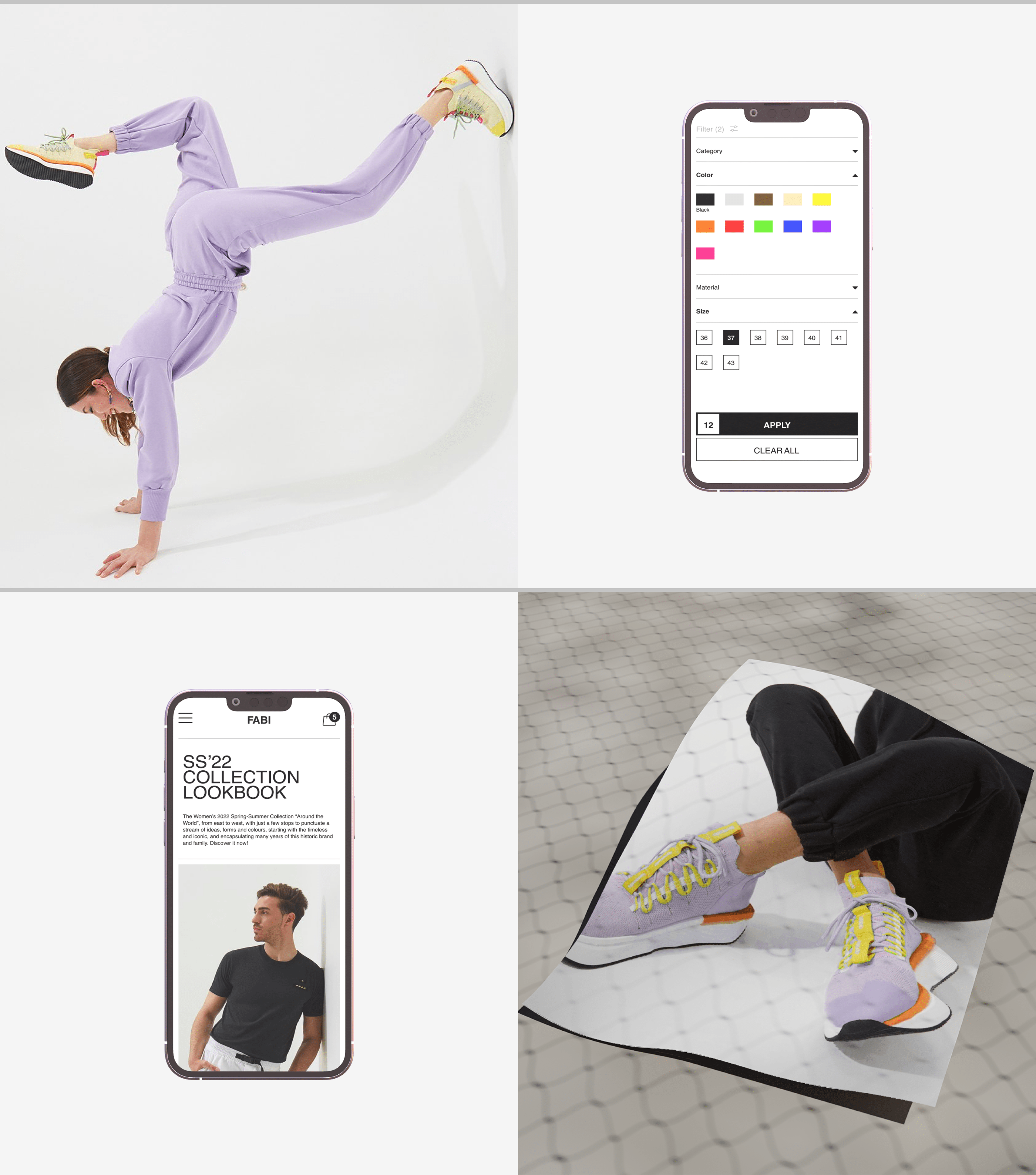 FABI | UX/UI Concept | Online Store — Изображение №5 — Интерфейсы, Брендинг на Dprofile