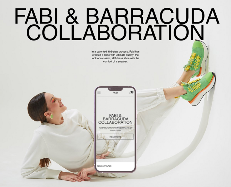FABI | UX/UI Concept | Online Store — Интерфейсы, Брендинг на Dprofile