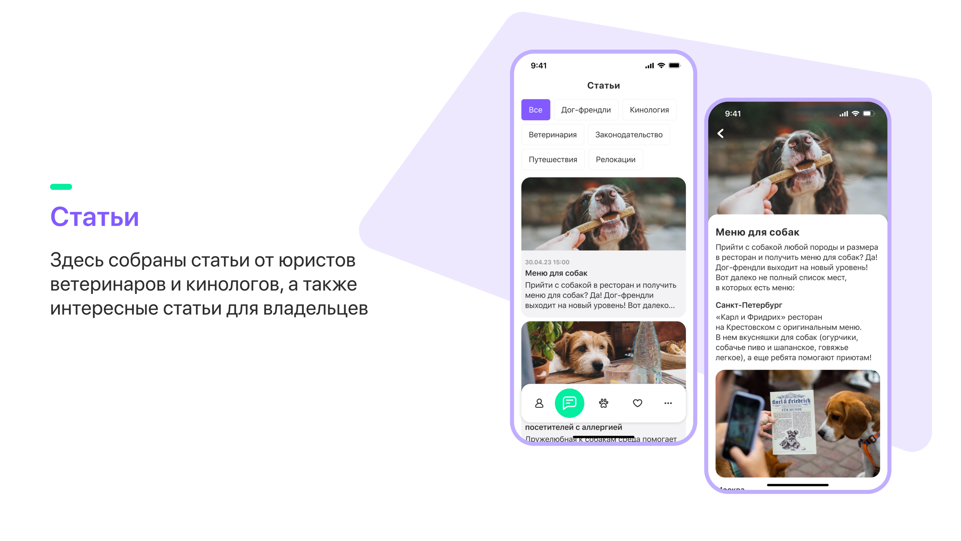 APP Dog-friendly map — Изображение №13 — Интерфейсы на Dprofile