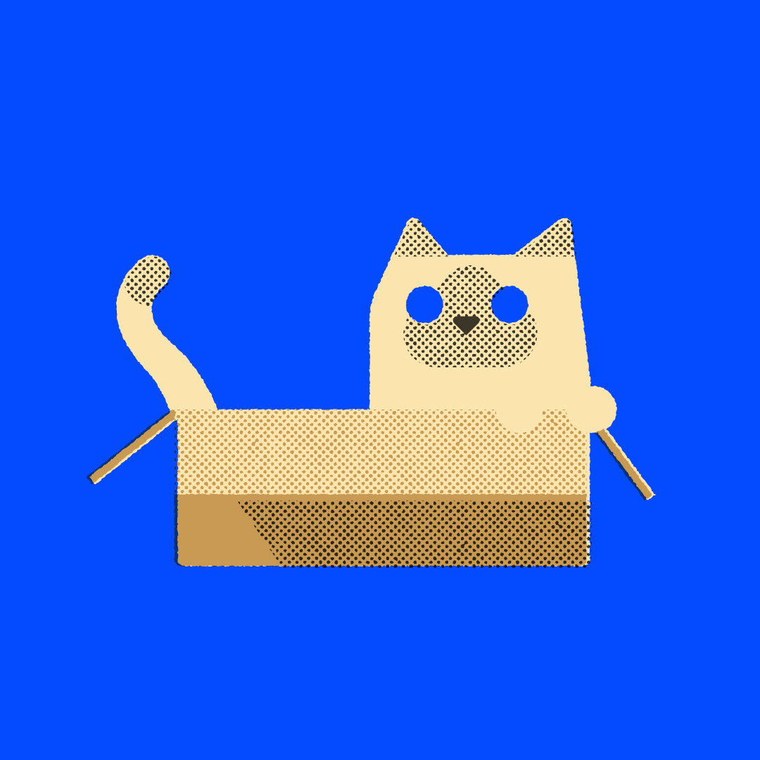 Cats In Box — Изображение №3 — Иллюстрация, Графика на Dprofile