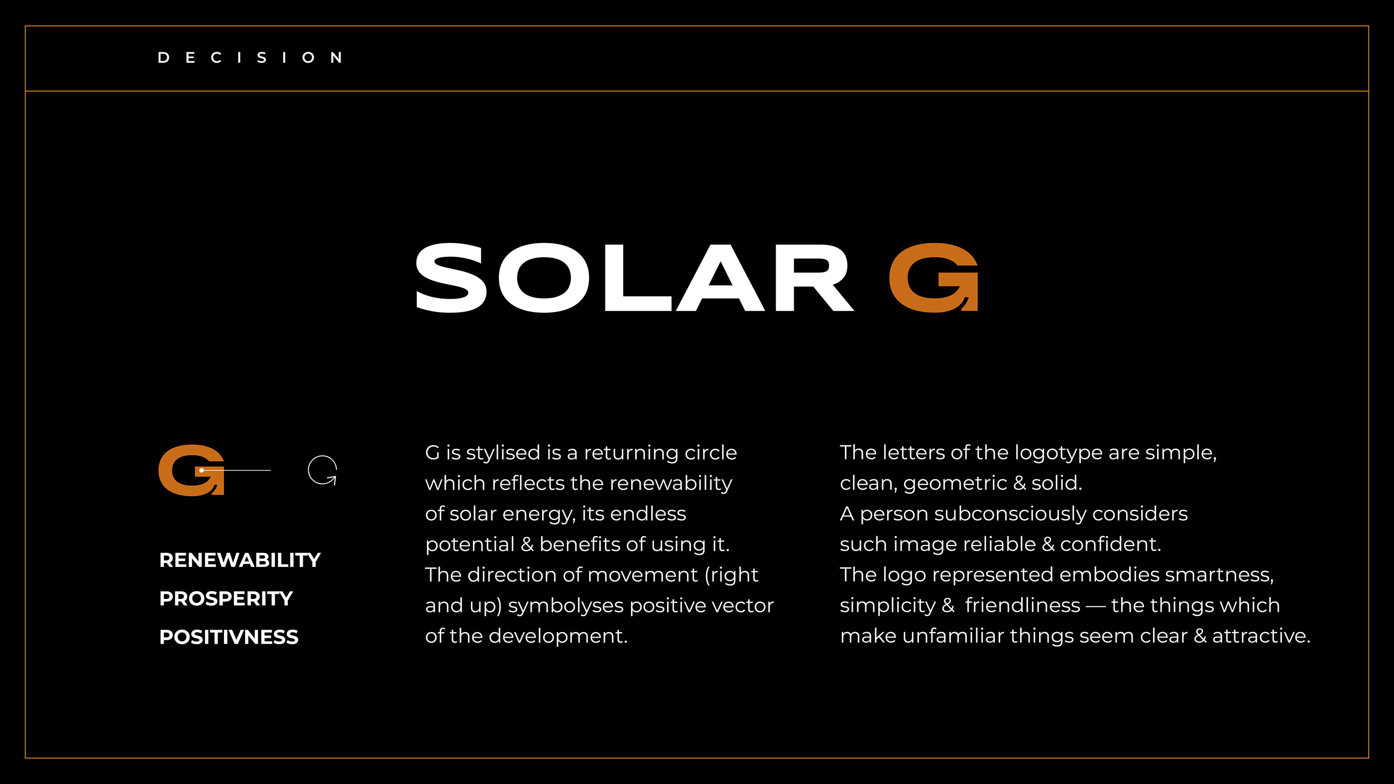 SOLAR G Brand Identity | Фирменный Стиль Компании — Изображение №3 — Брендинг на Dprofile