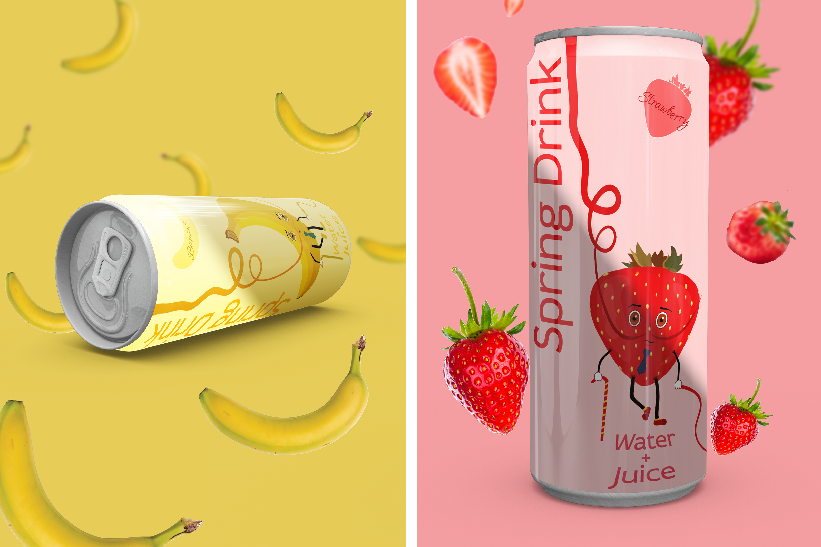 Spring Drink — Изображение №8 — Иллюстрация, 3D на Dprofile