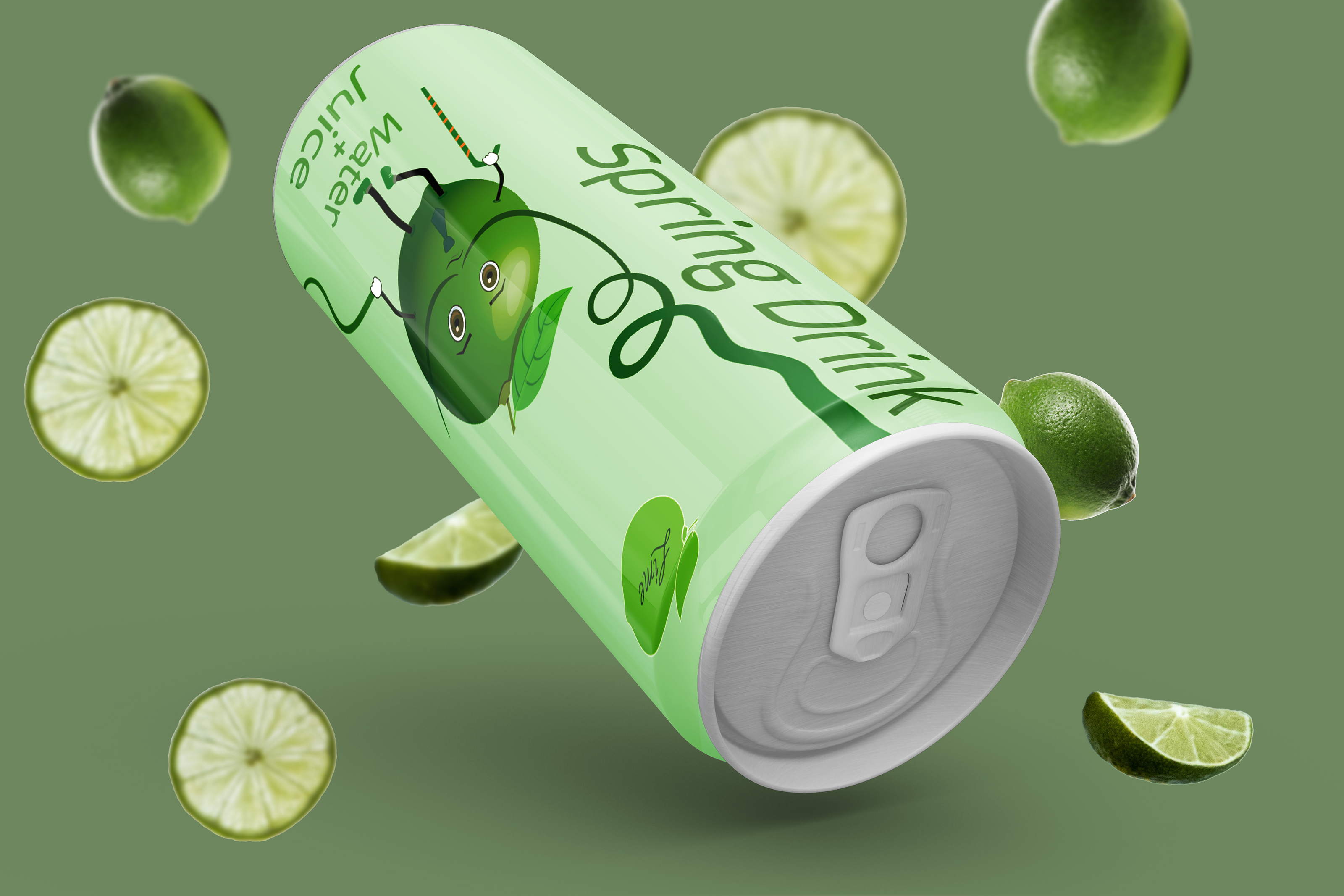Spring Drink — Изображение №7 — Иллюстрация, 3D на Dprofile