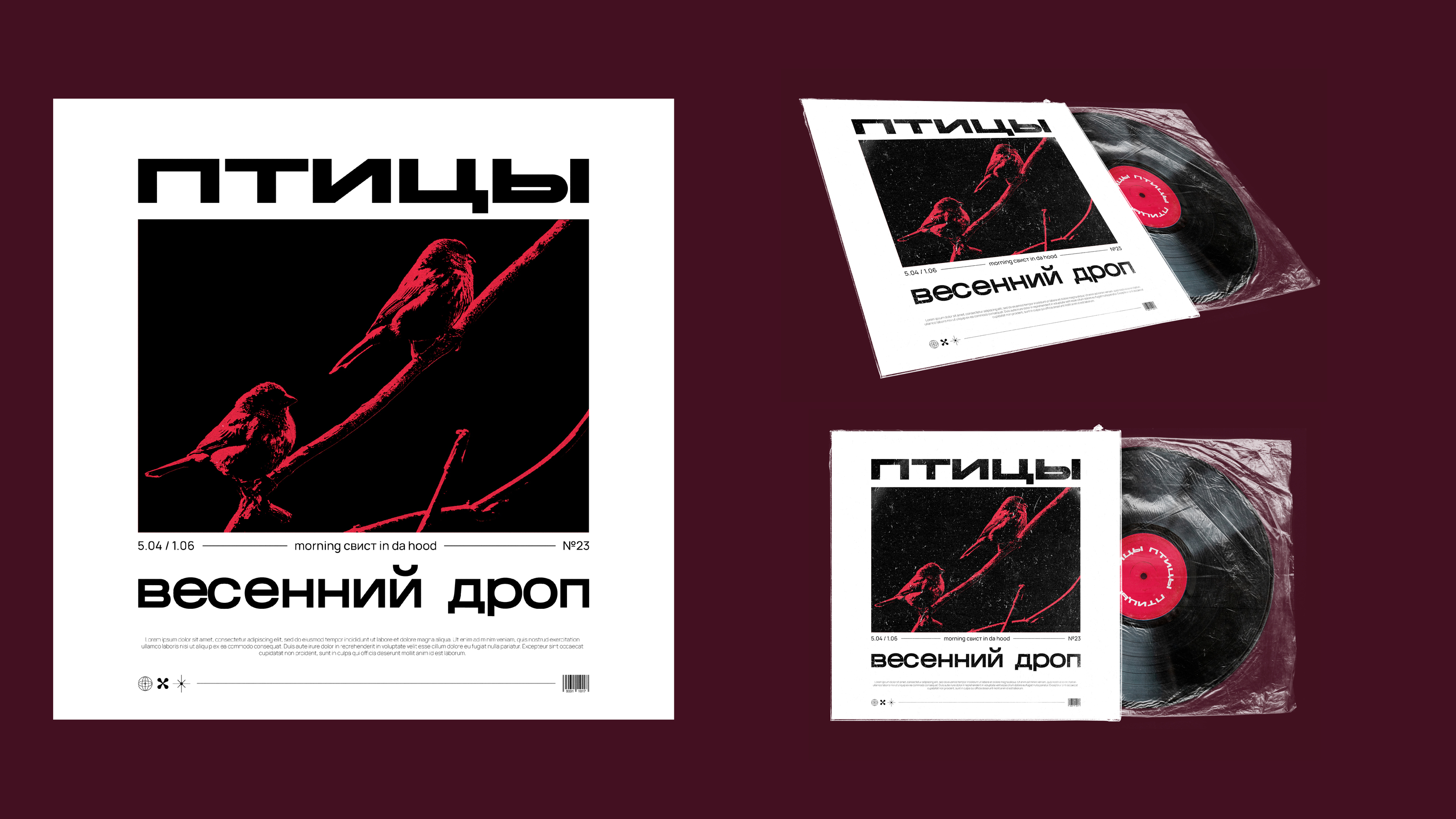 Концепт обложки альбома «Птицы» — Изображение №5 — Брендинг, Графика на Dprofile