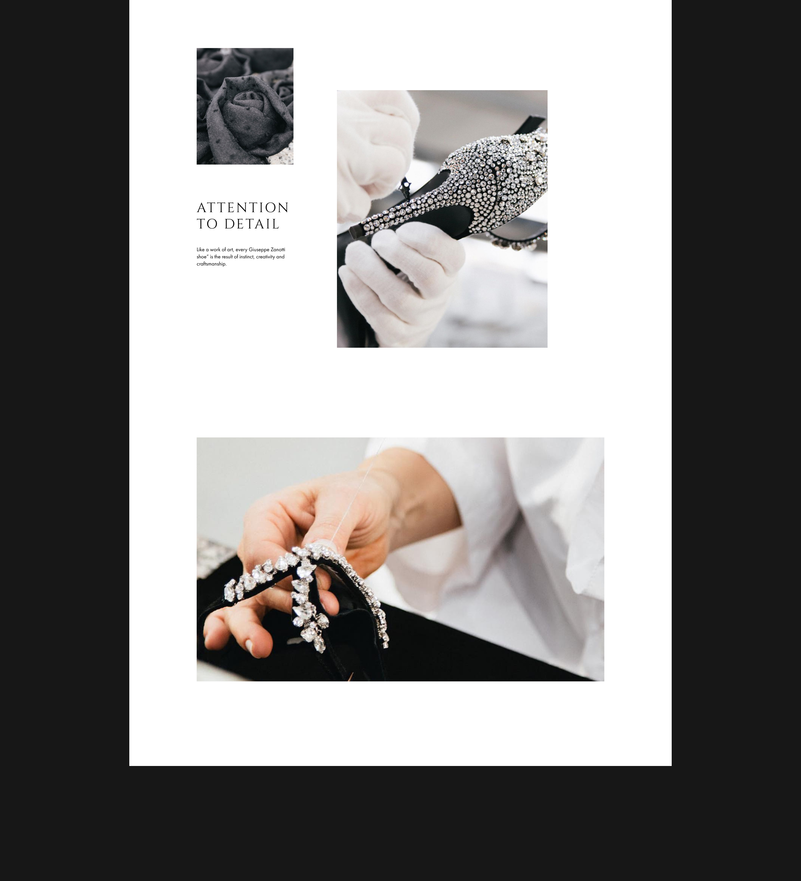 Redesign website Giuseppe Zanotti — Изображение №16 — Интерфейсы на Dprofile