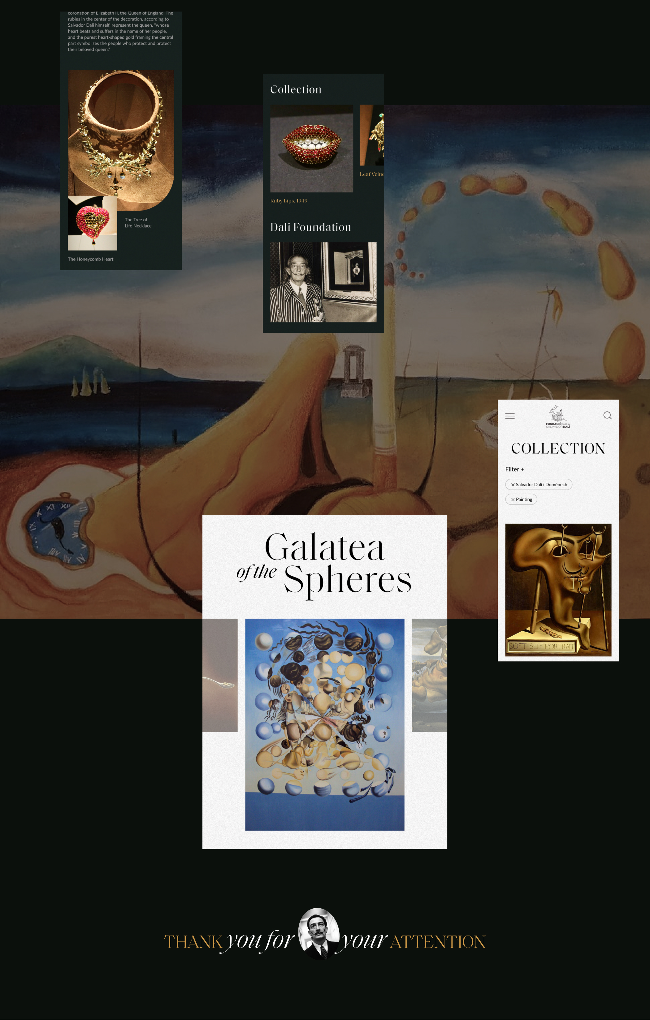 Salvador Dali Theatre-Museum / Website Redesign — Изображение №11 — Интерфейсы на Dprofile