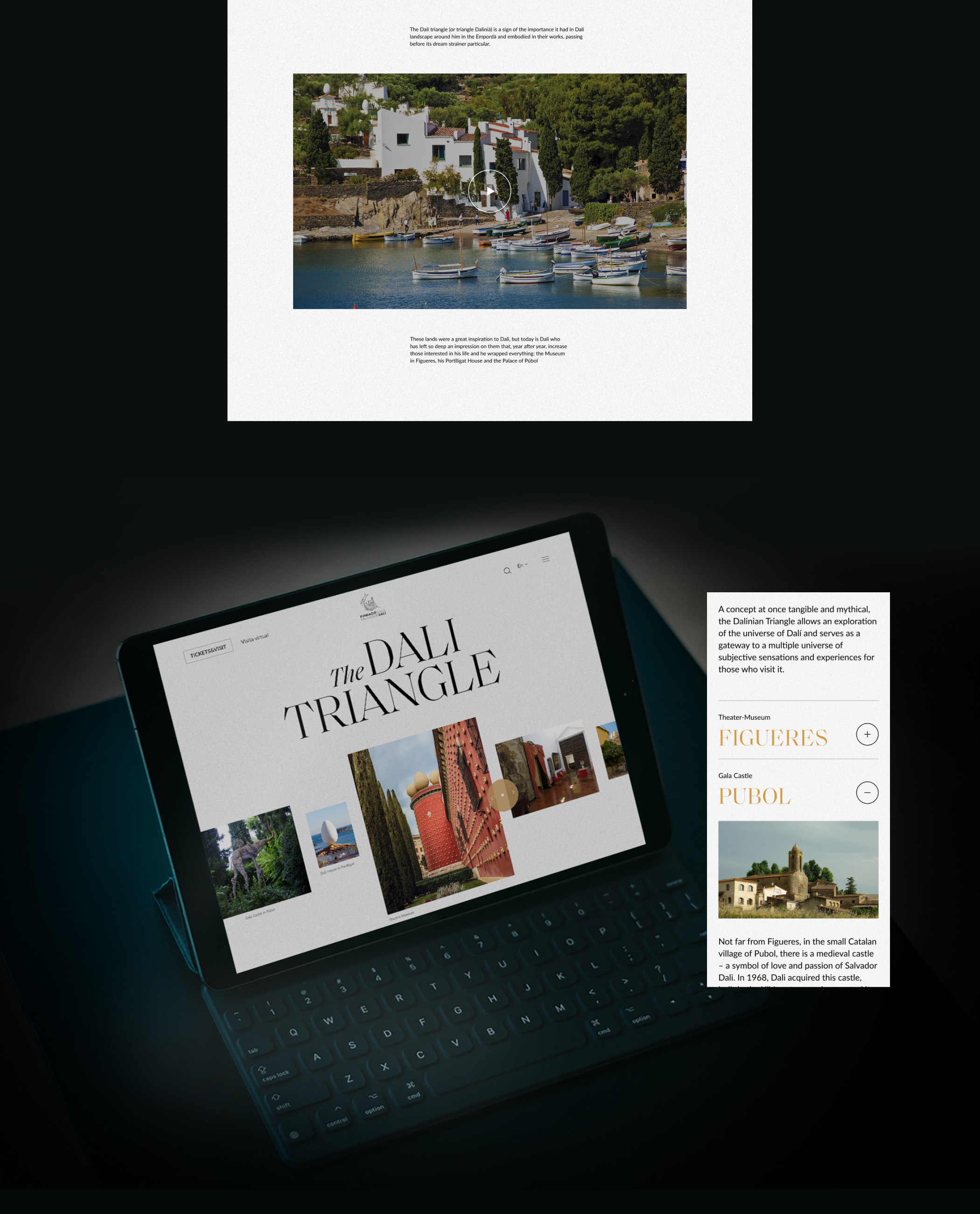 Salvador Dali Theatre-Museum / Website Redesign — Изображение №9 — Интерфейсы на Dprofile