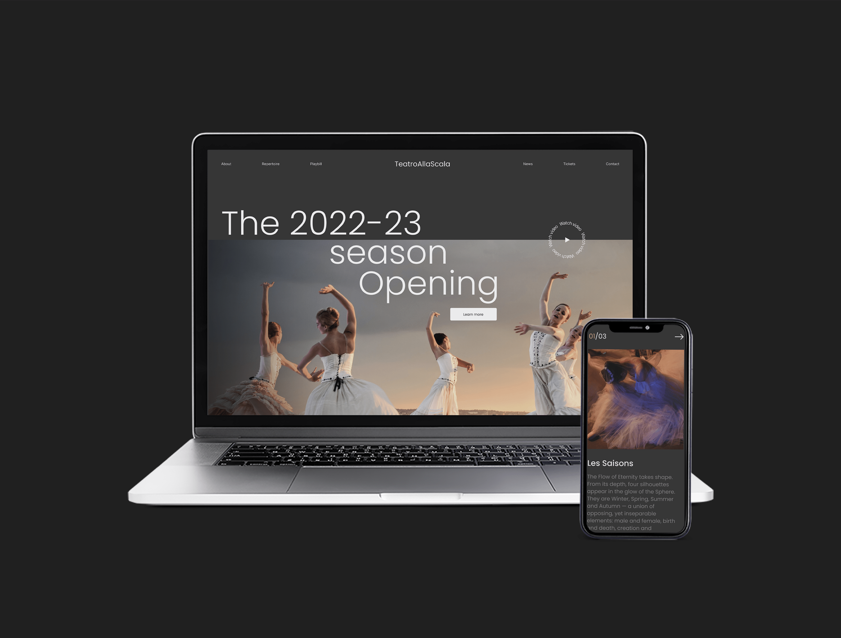 Website design l Teatro alla Scala — Изображение №8 — Интерфейсы на Dprofile