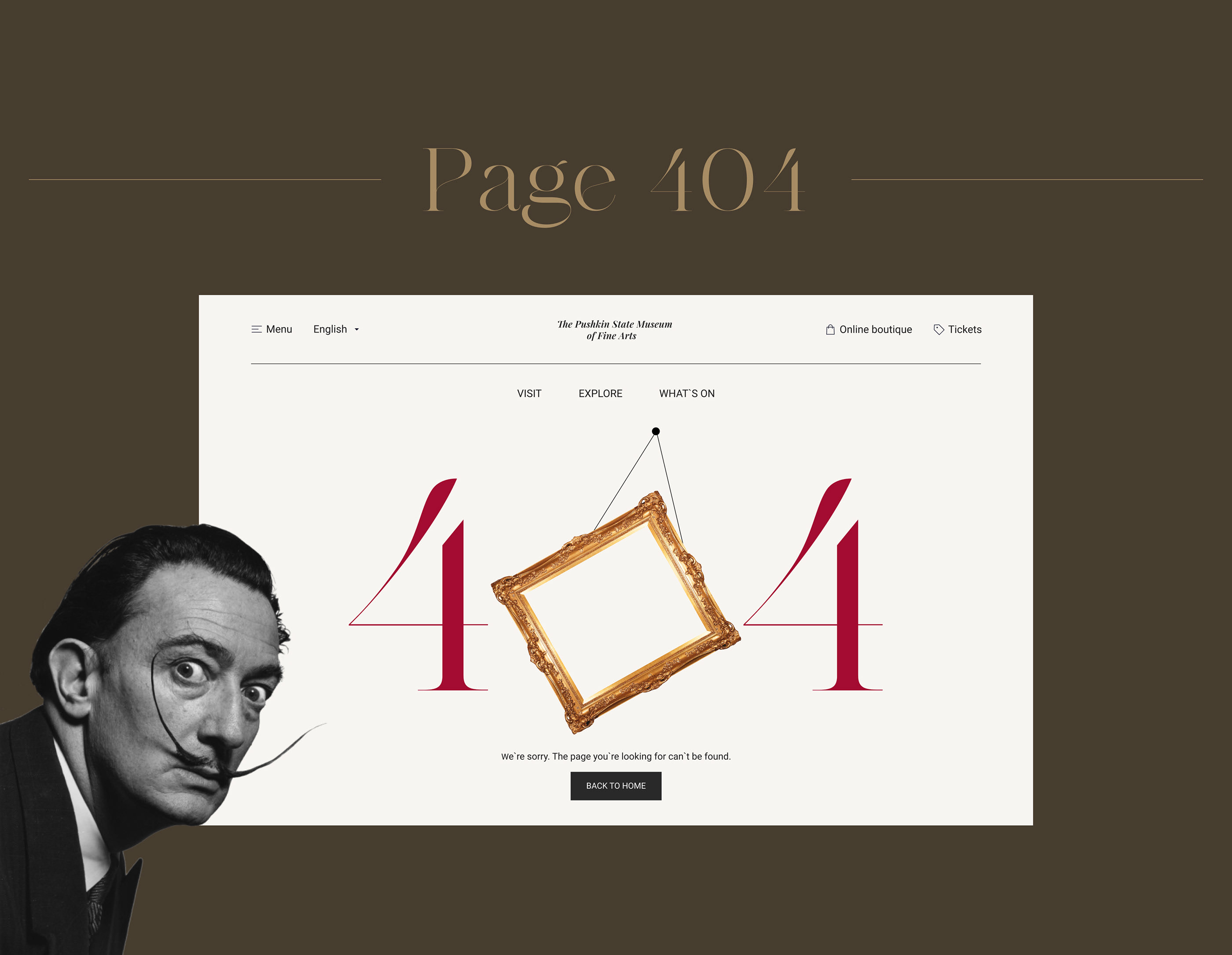 The Pushkin State Museum of Fine Arts — Изображение №15 — Интерфейсы на Dprofile