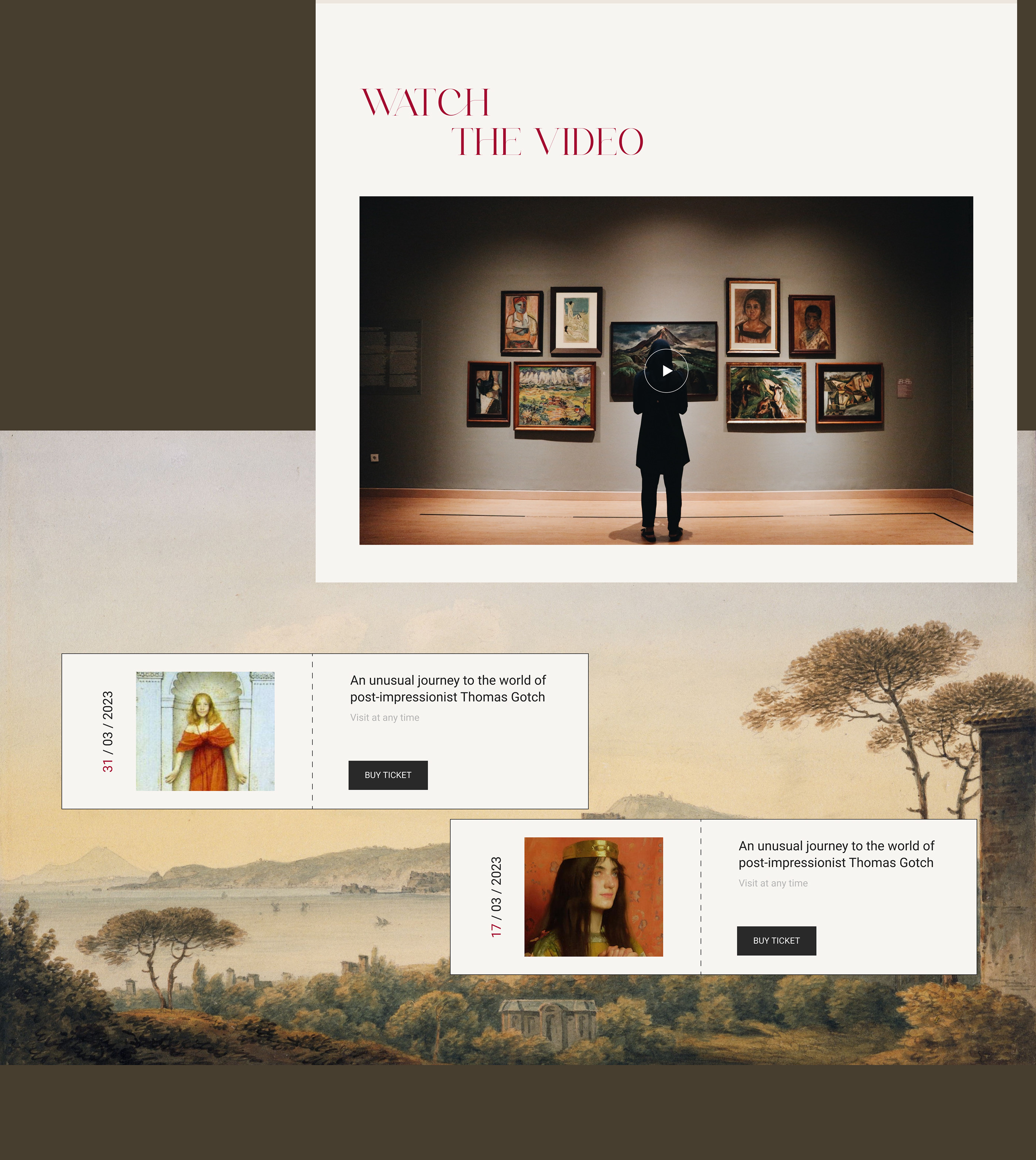 The Pushkin State Museum of Fine Arts — Изображение №10 — Интерфейсы на Dprofile