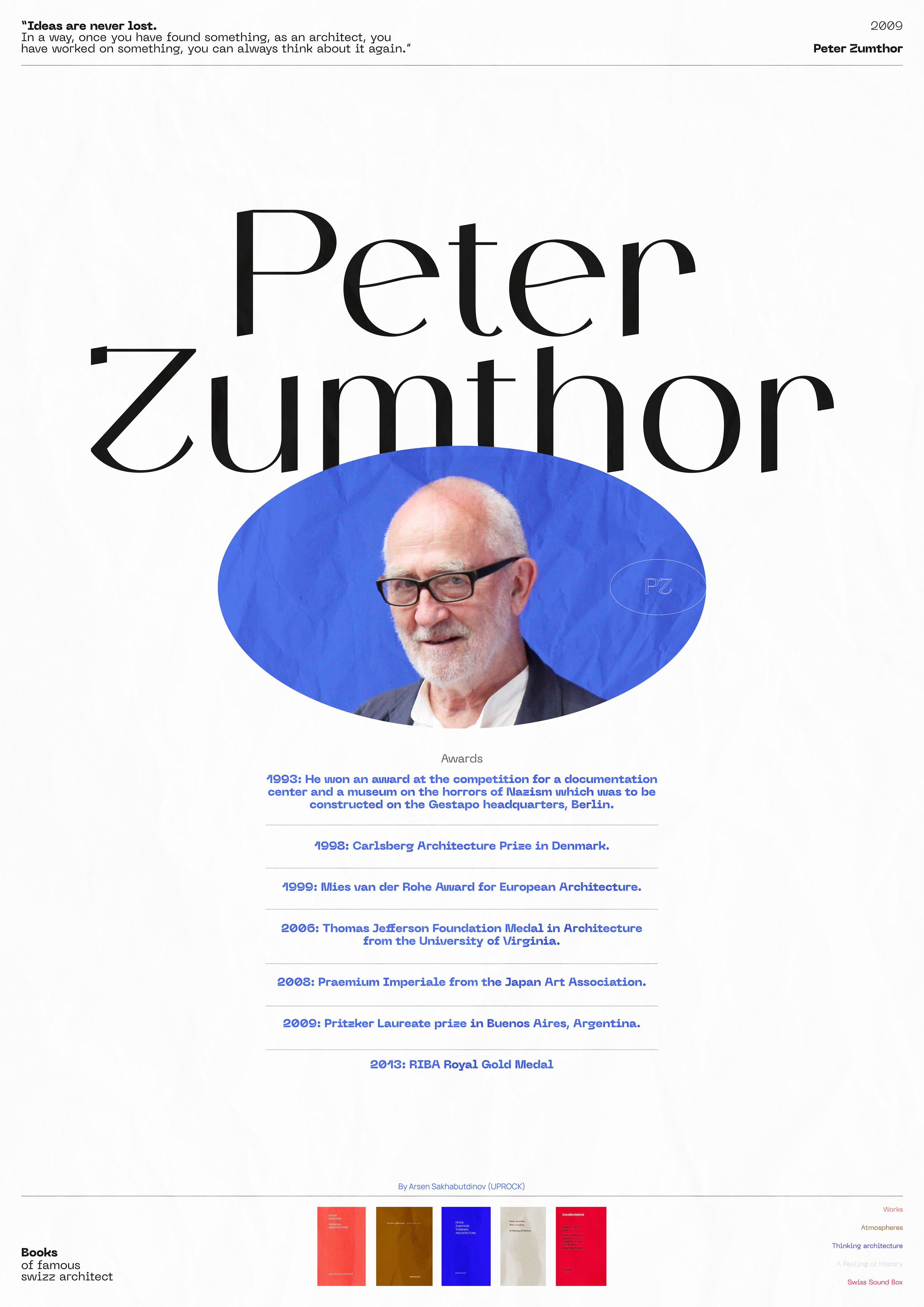 PETER ZUMTHOR — Изображение №19 — Интерфейсы на Dprofile