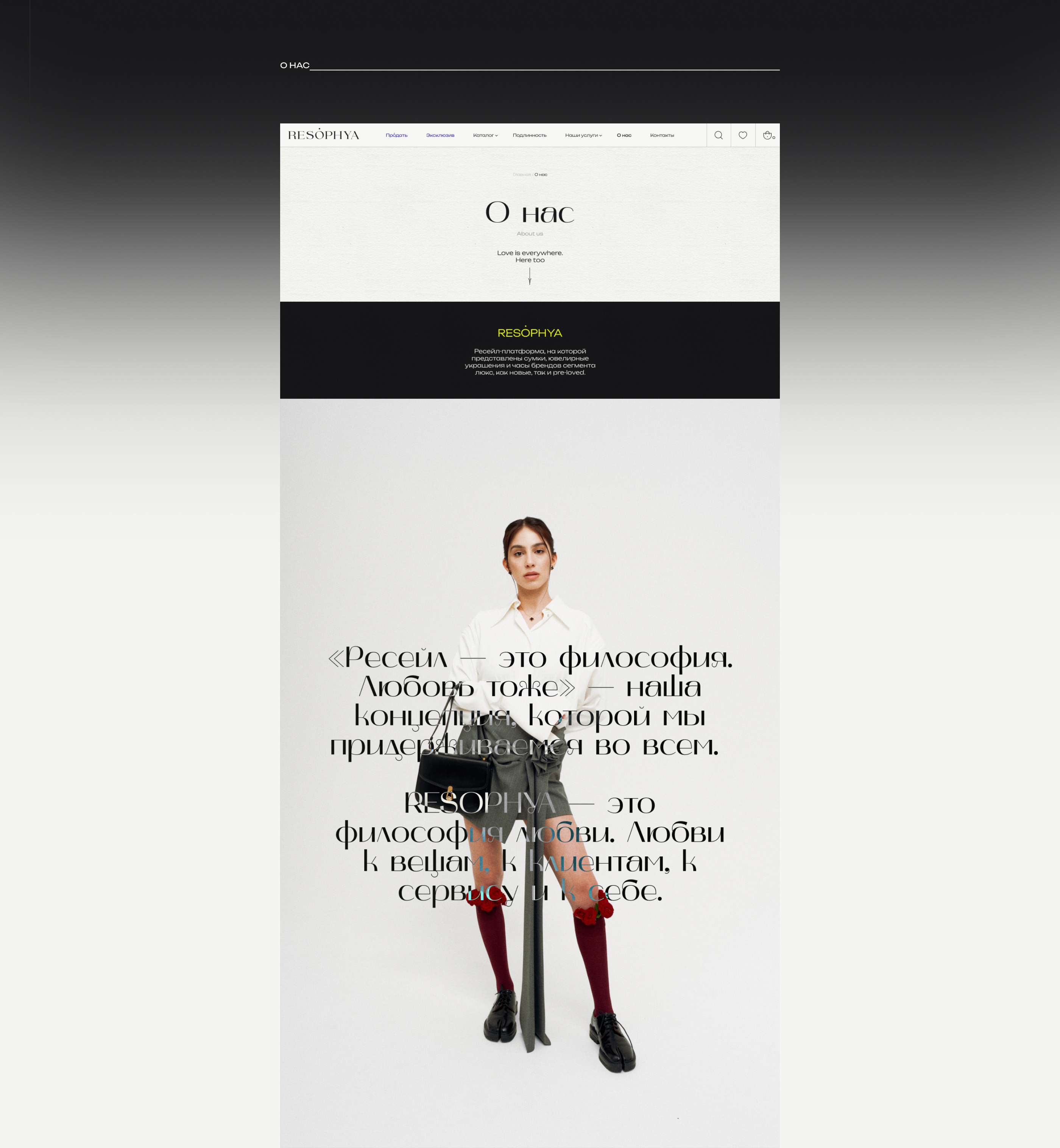 RESOPHYA — Изображение №11 — Интерфейсы на Dprofile