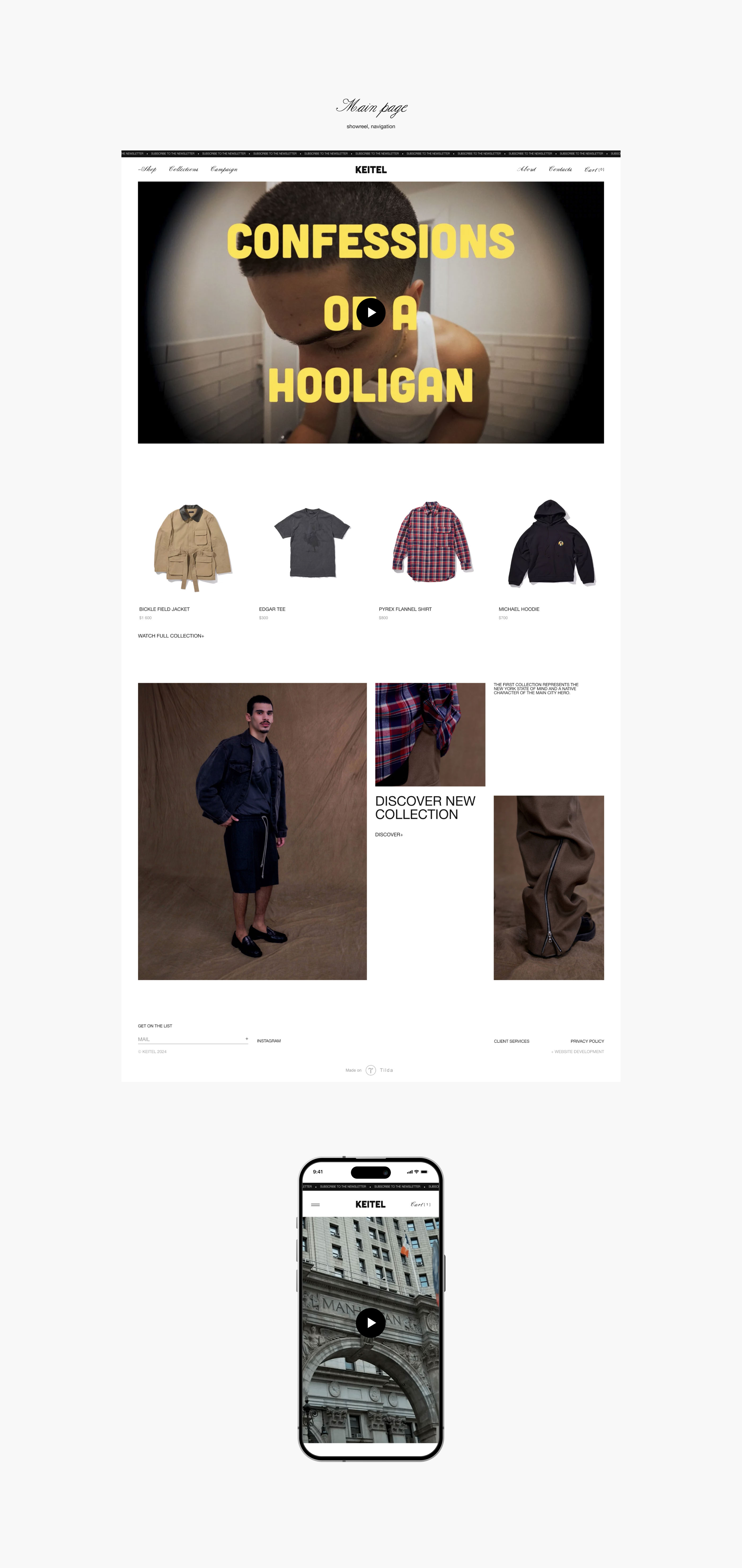 KEITEL / e-commerce — Изображение №4 — Интерфейсы на Dprofile