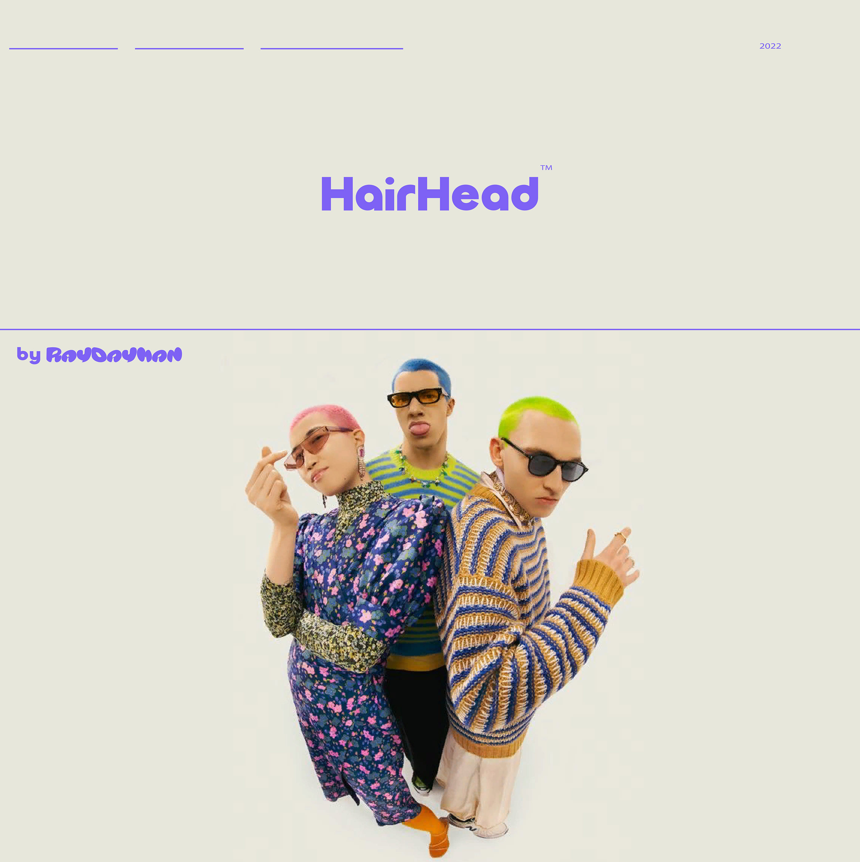 HAIRHEAD barber logo & indentity — Изображение №4 — Интерфейсы, Брендинг на Dprofile