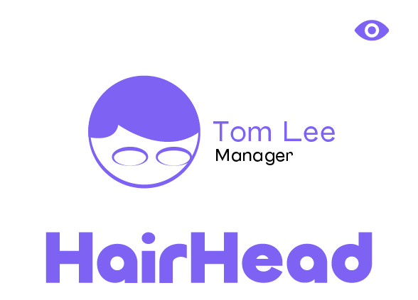 HAIRHEAD barber logo & indentity — Изображение №25 — Интерфейсы, Брендинг на Dprofile