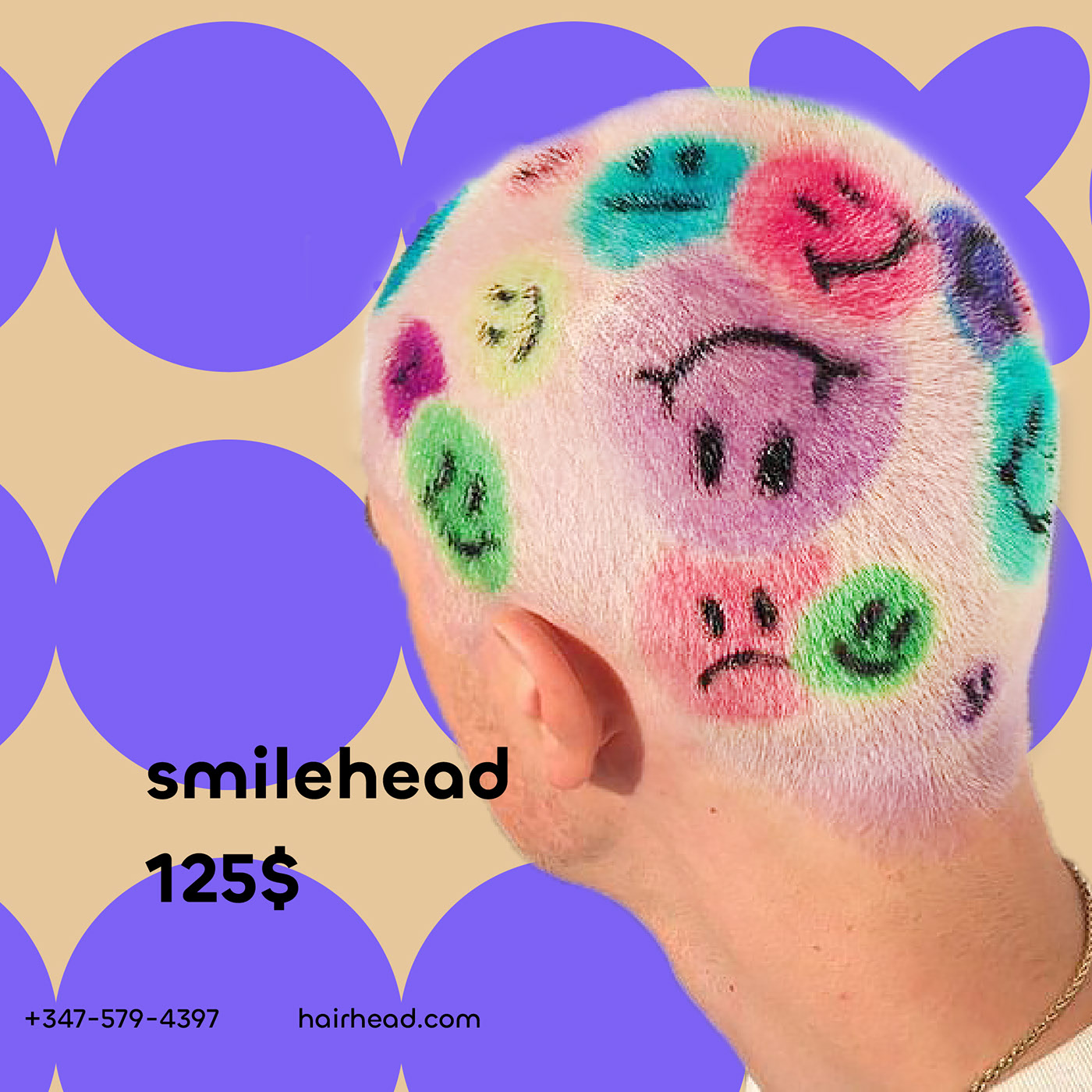 HAIRHEAD barber logo & indentity — Изображение №42 — Интерфейсы, Брендинг на Dprofile