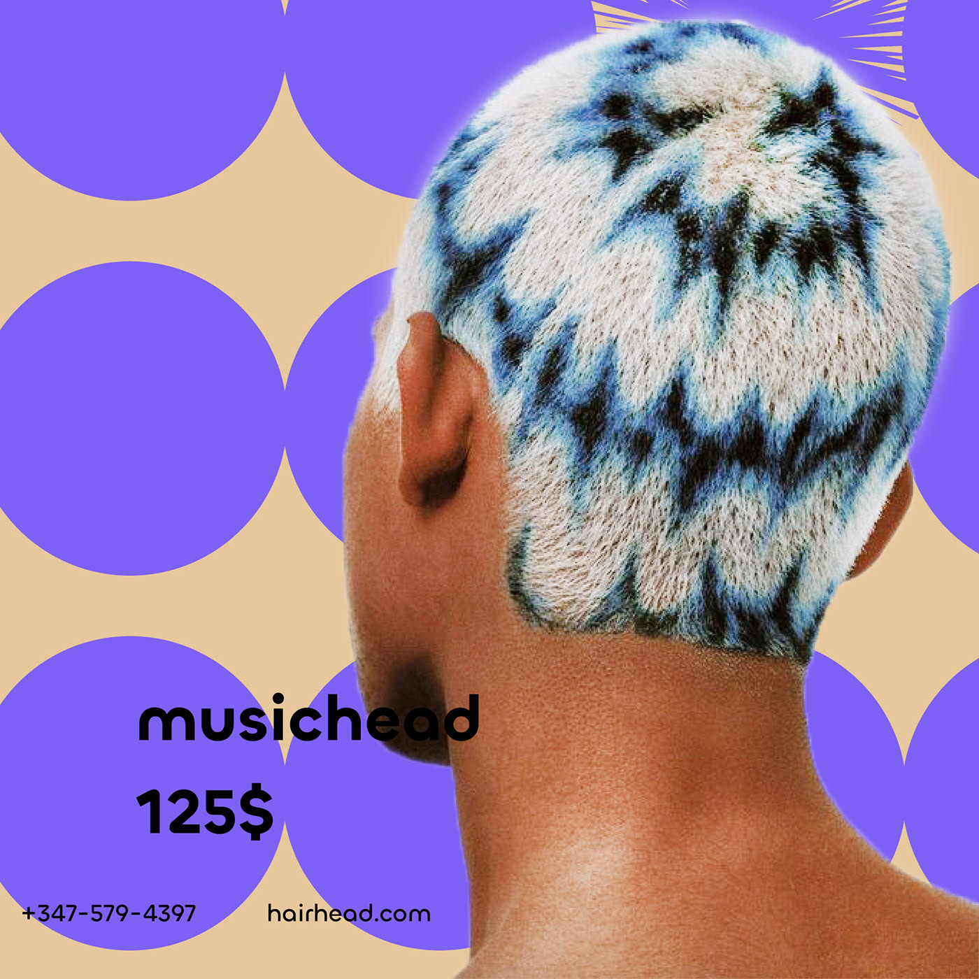HAIRHEAD barber logo & indentity — Изображение №41 — Интерфейсы, Брендинг на Dprofile