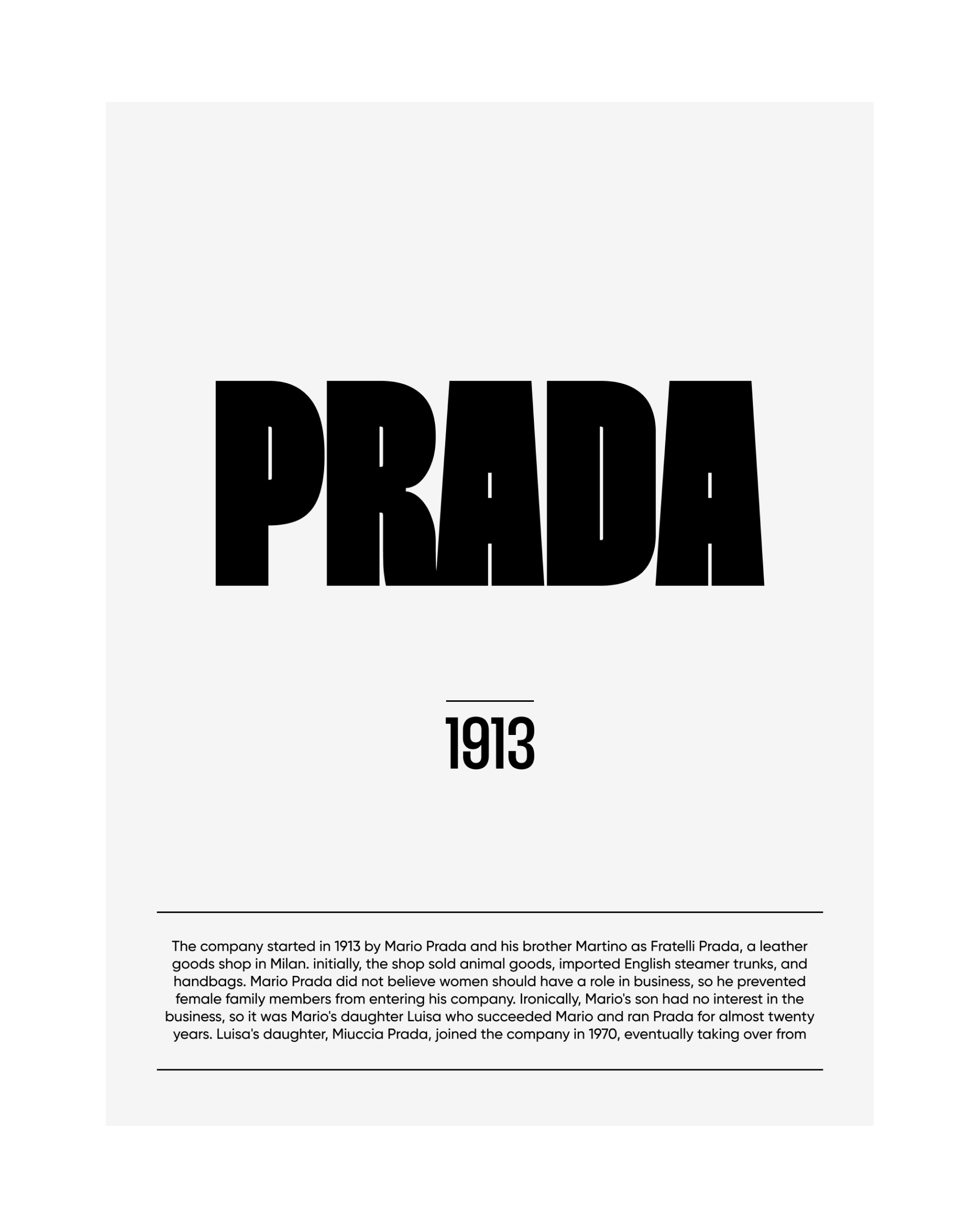 FUTURE OF GRAPHIC DESIGN (THE EXAMPLE OF PRADA) — Изображение №7 — Брендинг, Графика на Dprofile