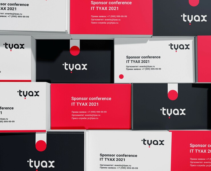 TYAX - Brand identity — Брендинг, Графика на Dprofile