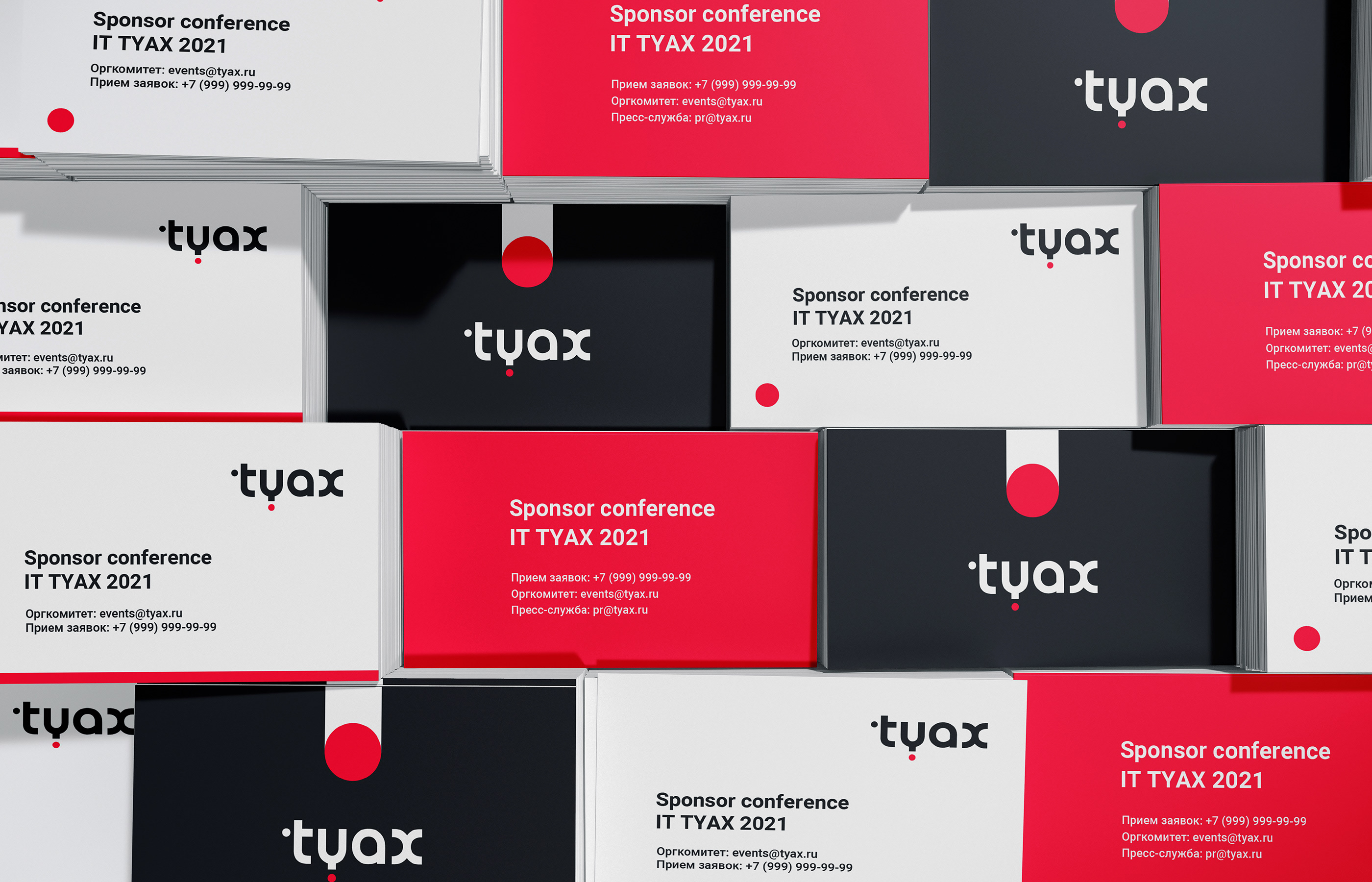 TYAX - Brand identity — Изображение №12 — Брендинг, Графика на Dprofile