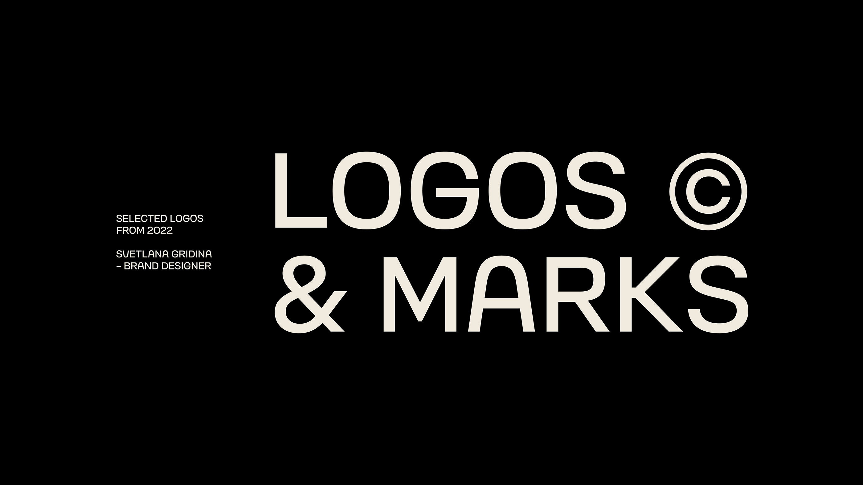 Logo Collection 2022 — Изображение №1 — Брендинг на Dprofile