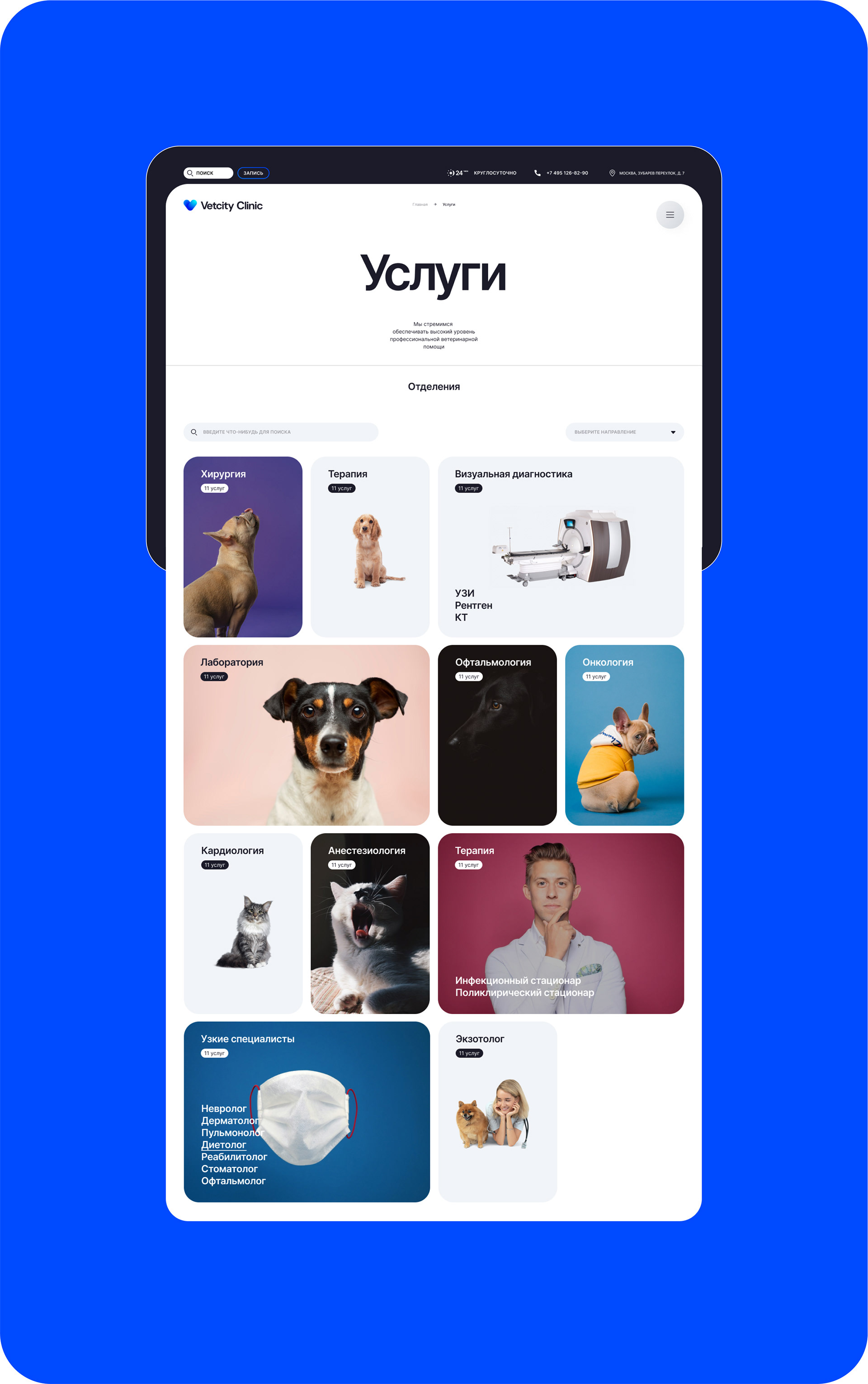 VETCITY — Изображение №18 — Интерфейсы, Брендинг, Анимация на Dprofile