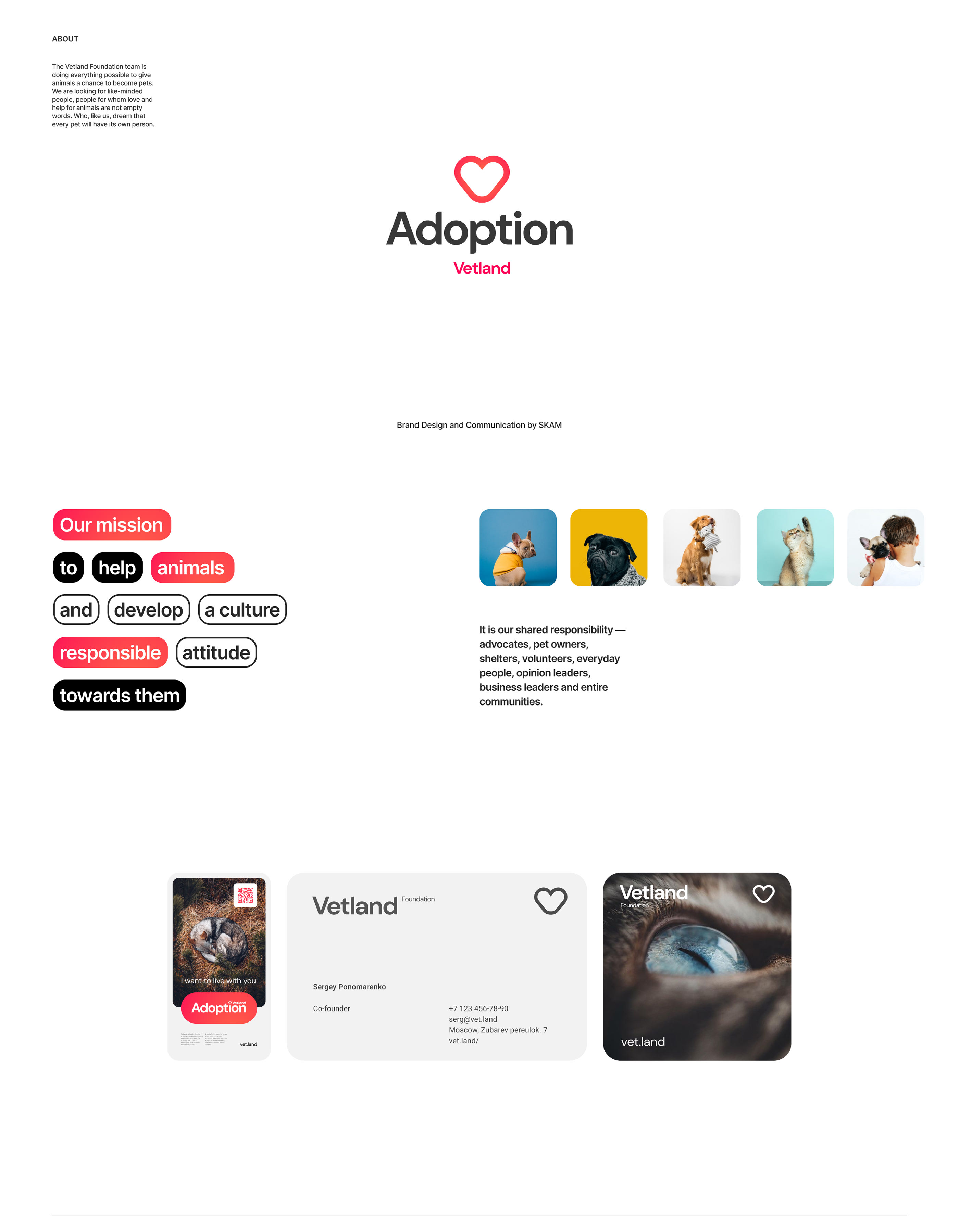 VET.LAND — Изображение №2 — Интерфейсы, Брендинг на Dprofile